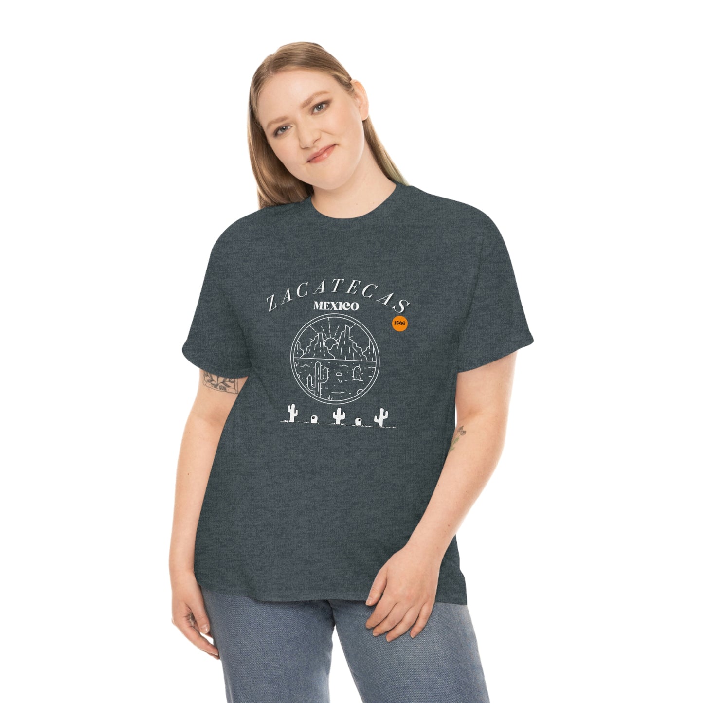 Zacatecas Unisex Heavy Cotton Tee