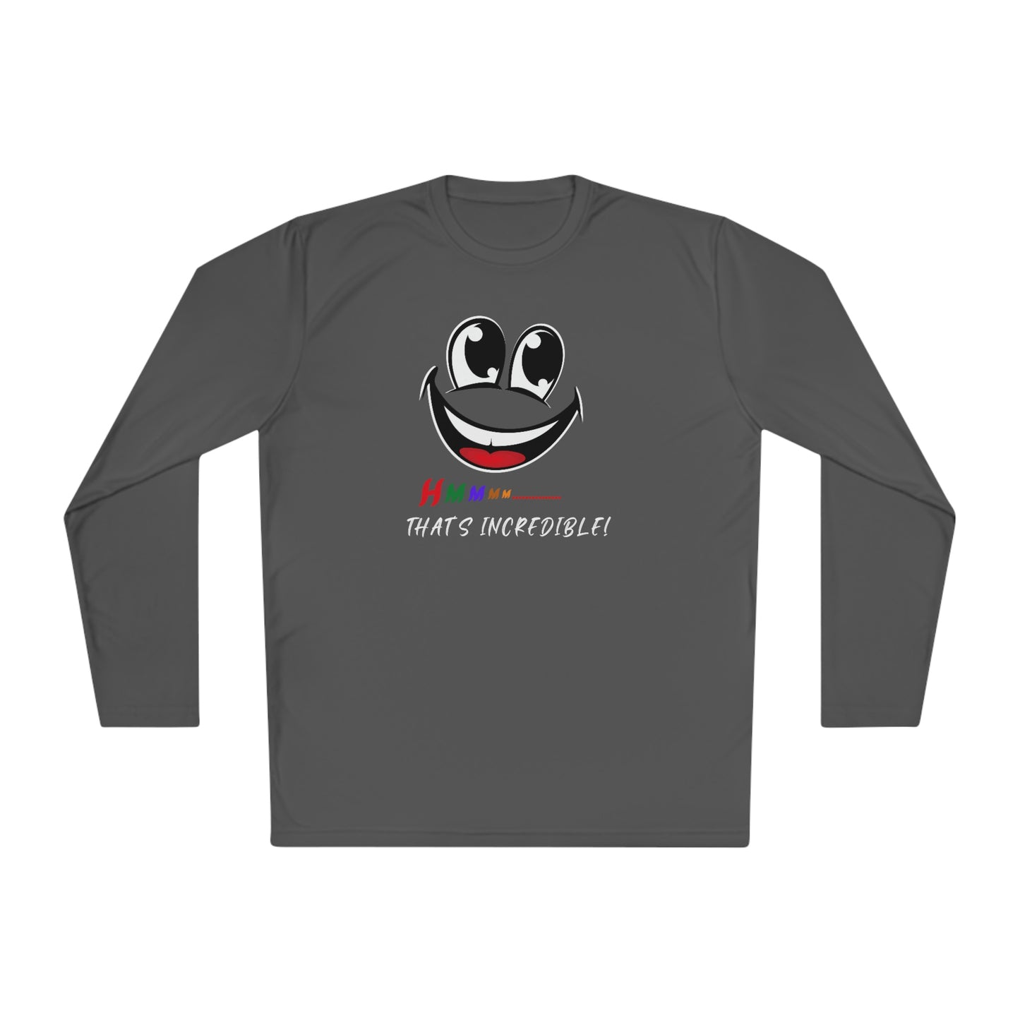 Hmmm, Unisex Lightweight Long Sleeve Tee