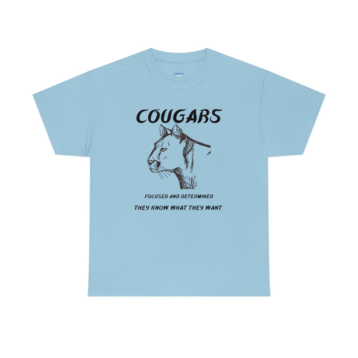 Cougars Unisex Heavy Cotton Tee