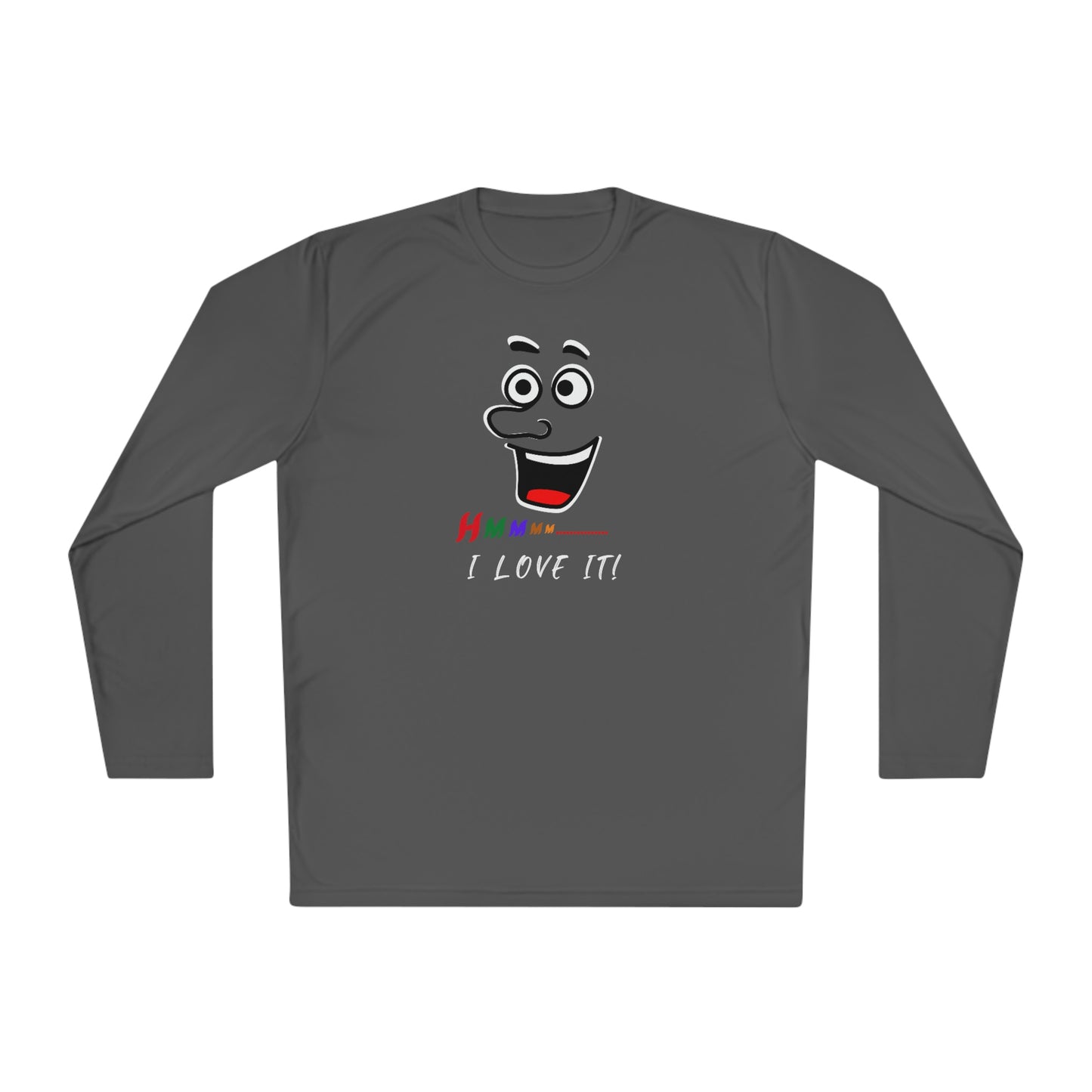 Hmmm, Unisex Lightweight Long Sleeve Tee