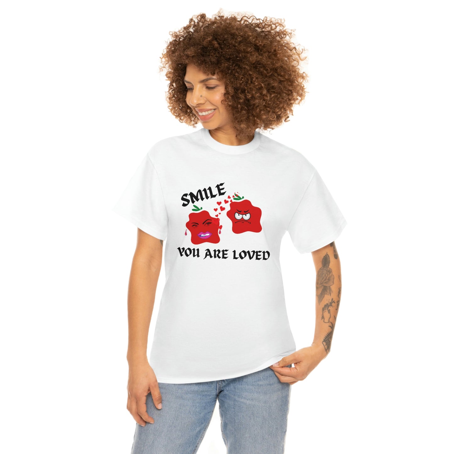 Smile Unisex Heavy Cotton Tee