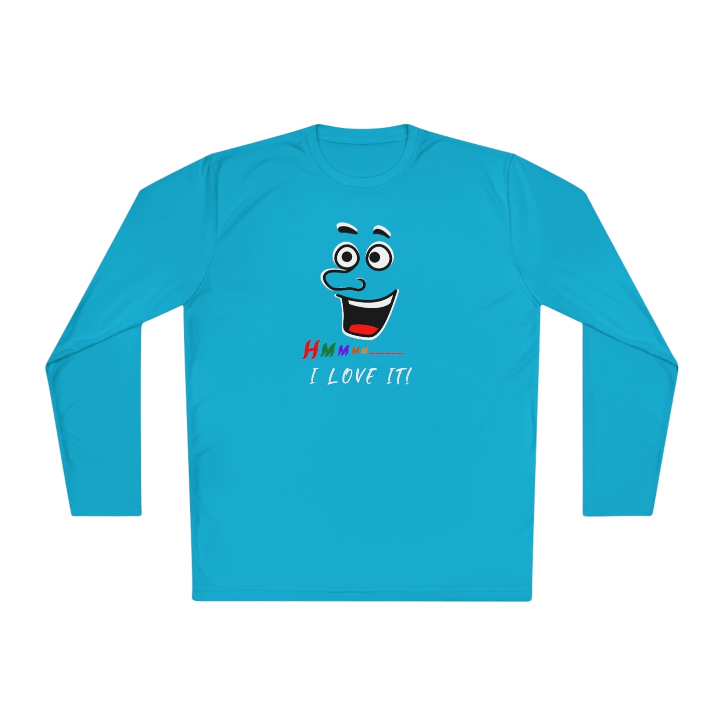 Hmmm, Unisex Lightweight Long Sleeve Tee