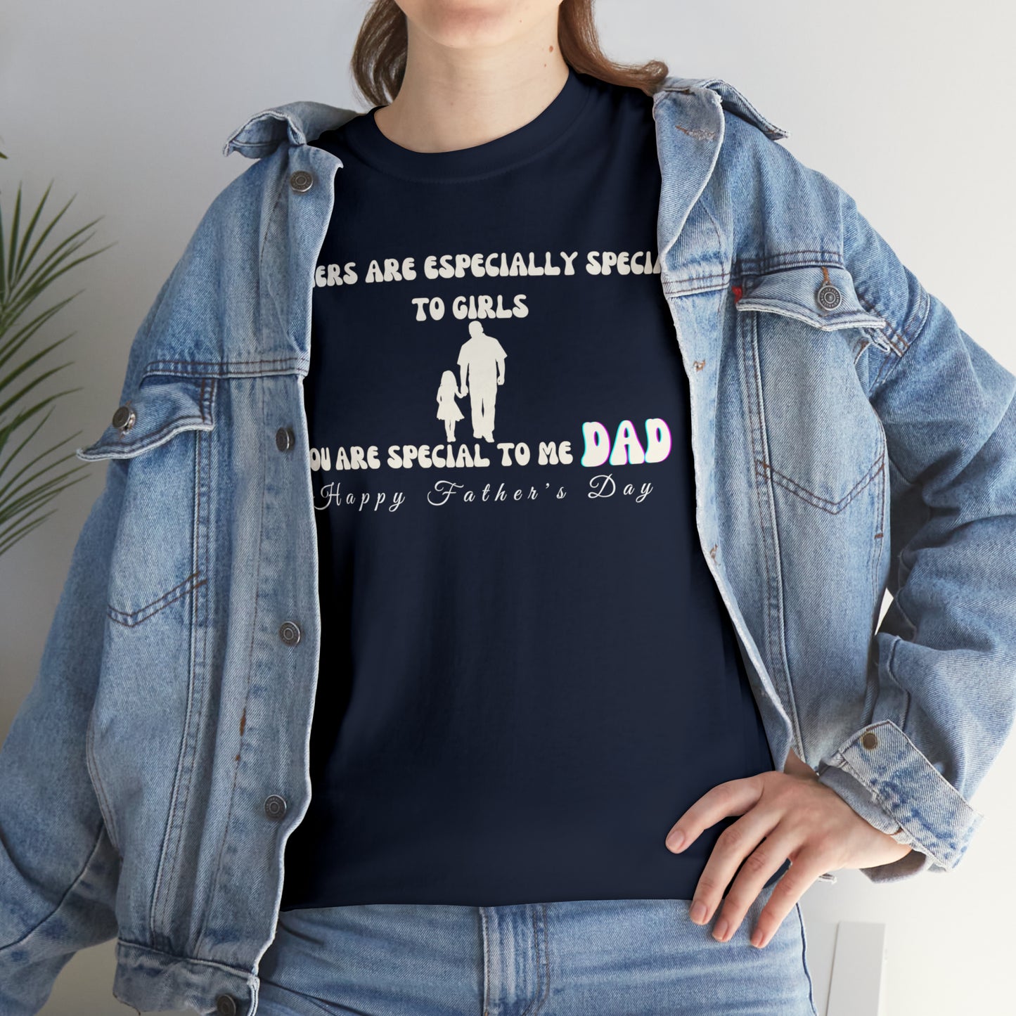 Exotic Print Father's Day Unisex Heavy Cotton Tee