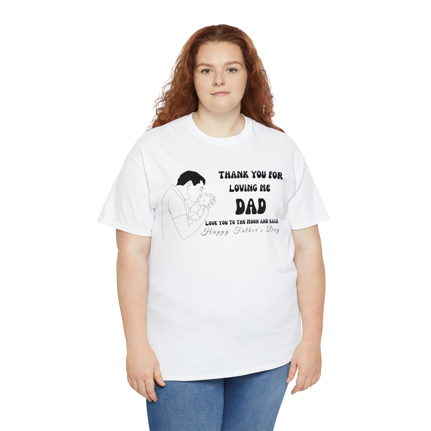 Exotic Print Father's Day Unisex Heavy Cotton Tee