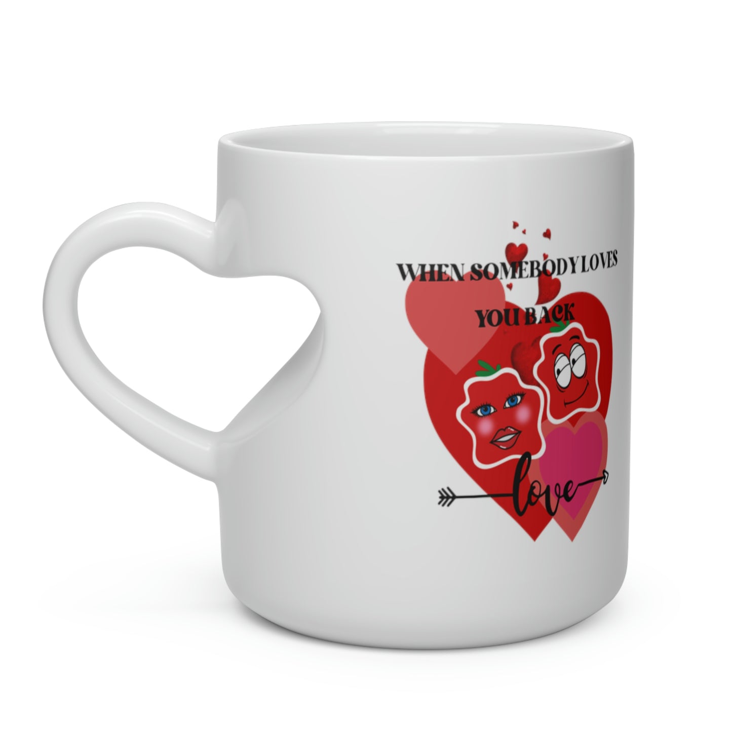 Love Heart Shape Mug