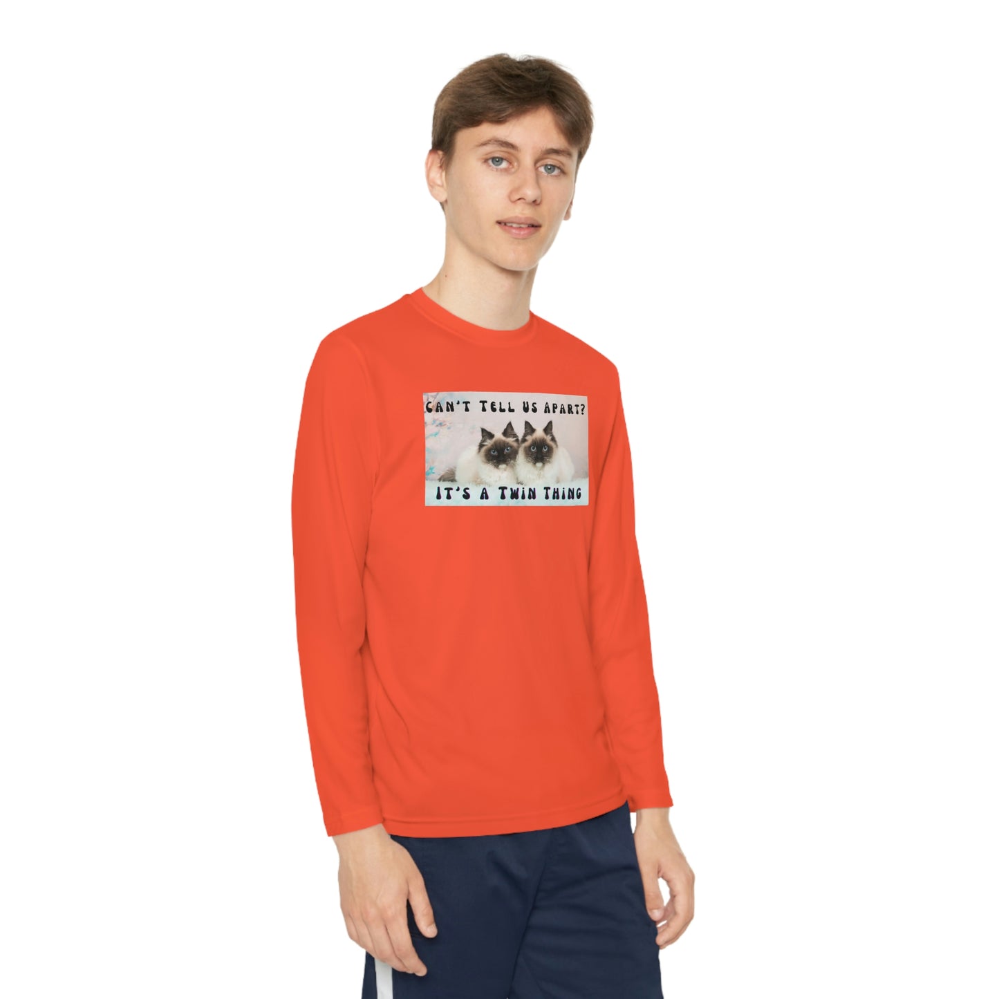 Twin, Youth Long Sleeve Competitor Tee