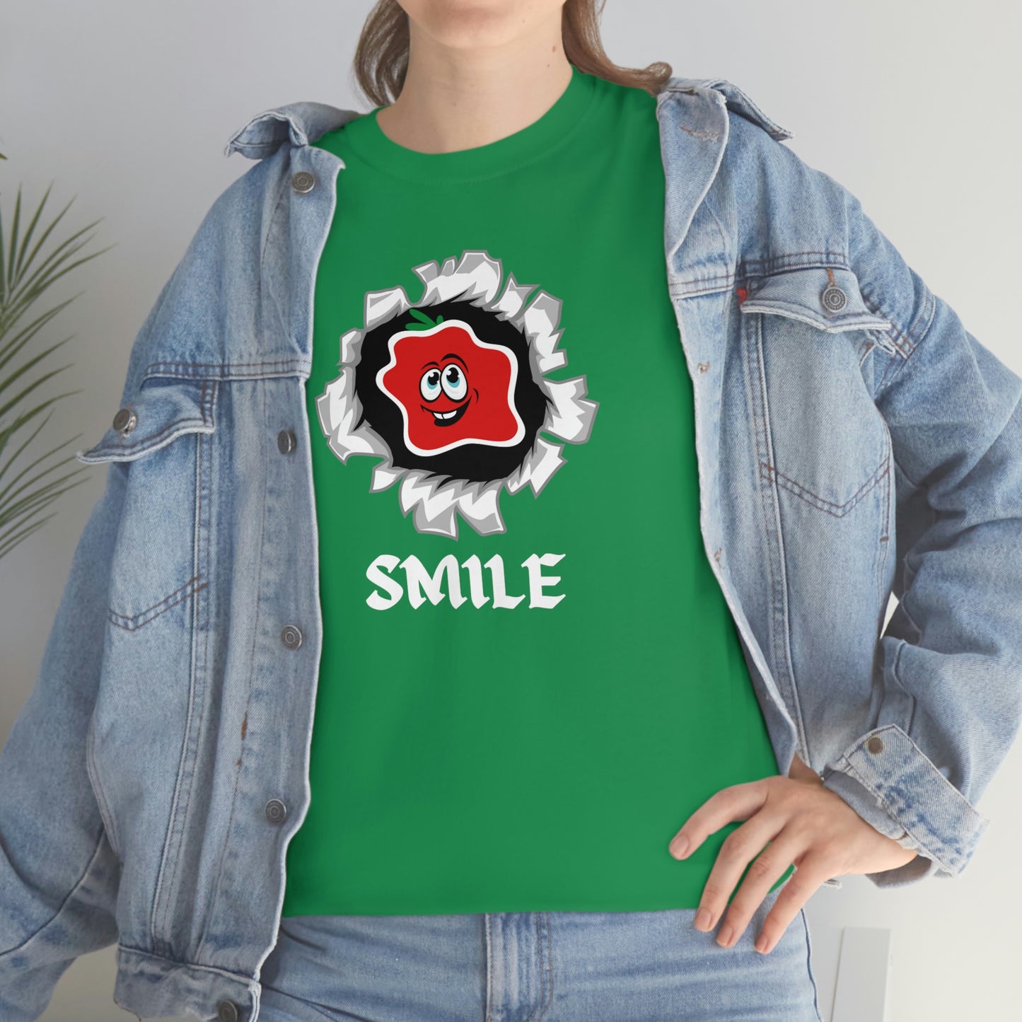 Smile Unisex Heavy Cotton Tee