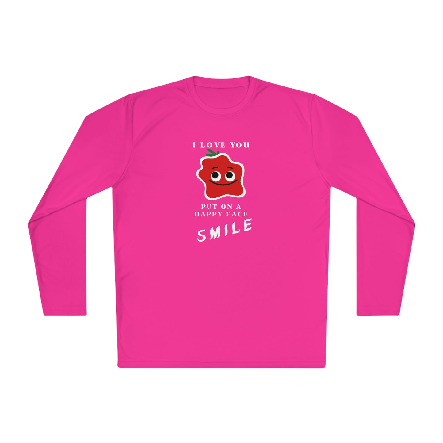 Smile Unisex Lightweight Long Sleeve Tee