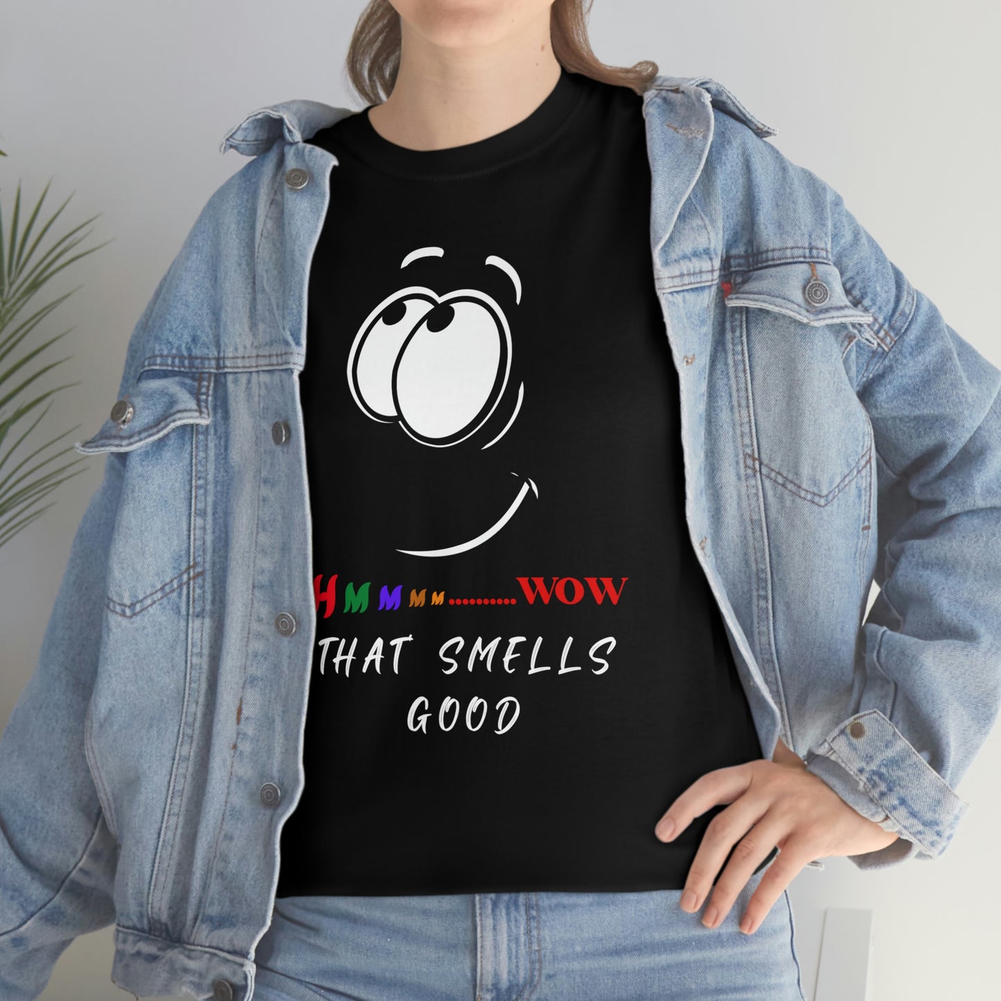 Hmmm... Wow that Smells Good Unisex Heavy Cotton Tee