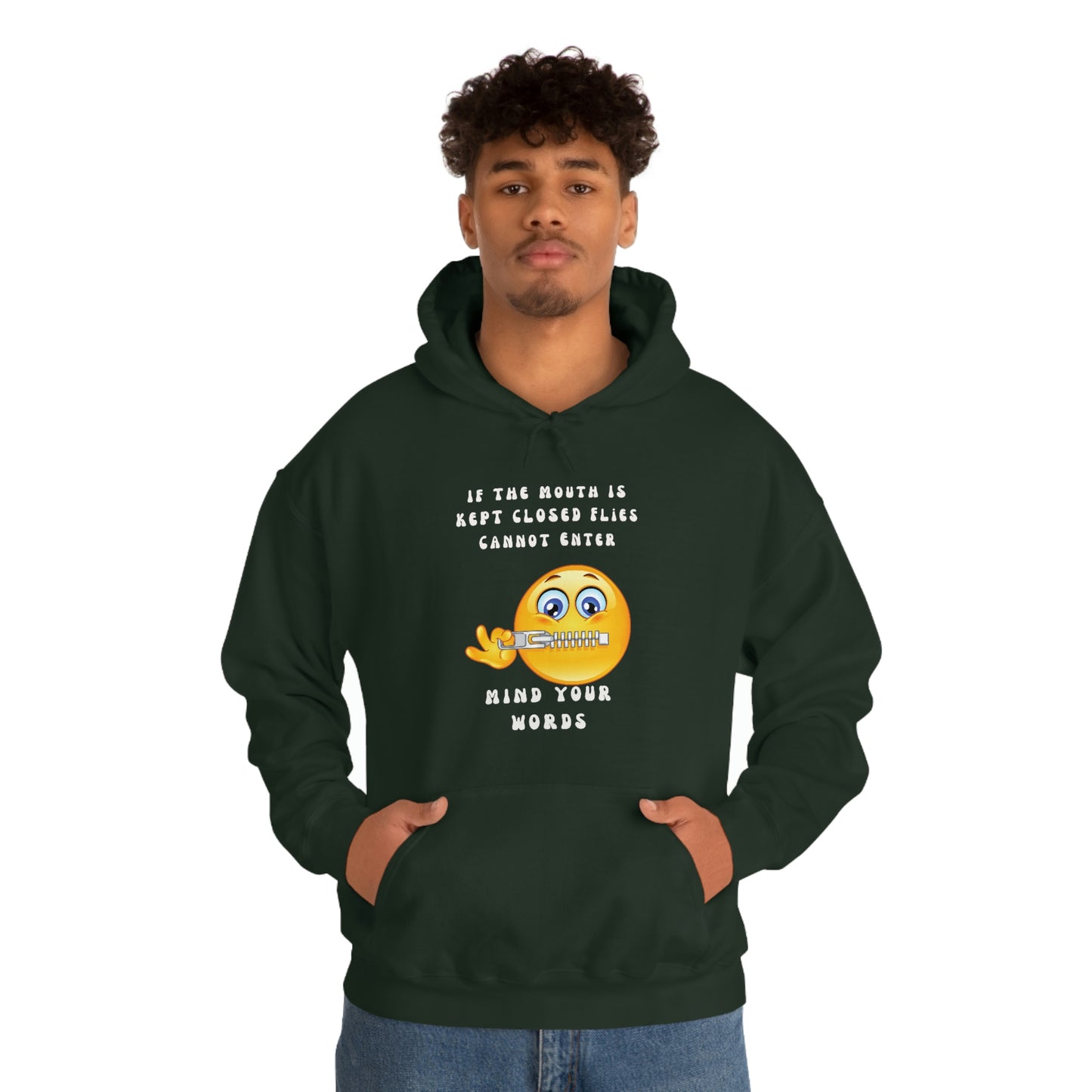 Wisdom, Unisex Heavy Blend™ Hooded Sweatshirt