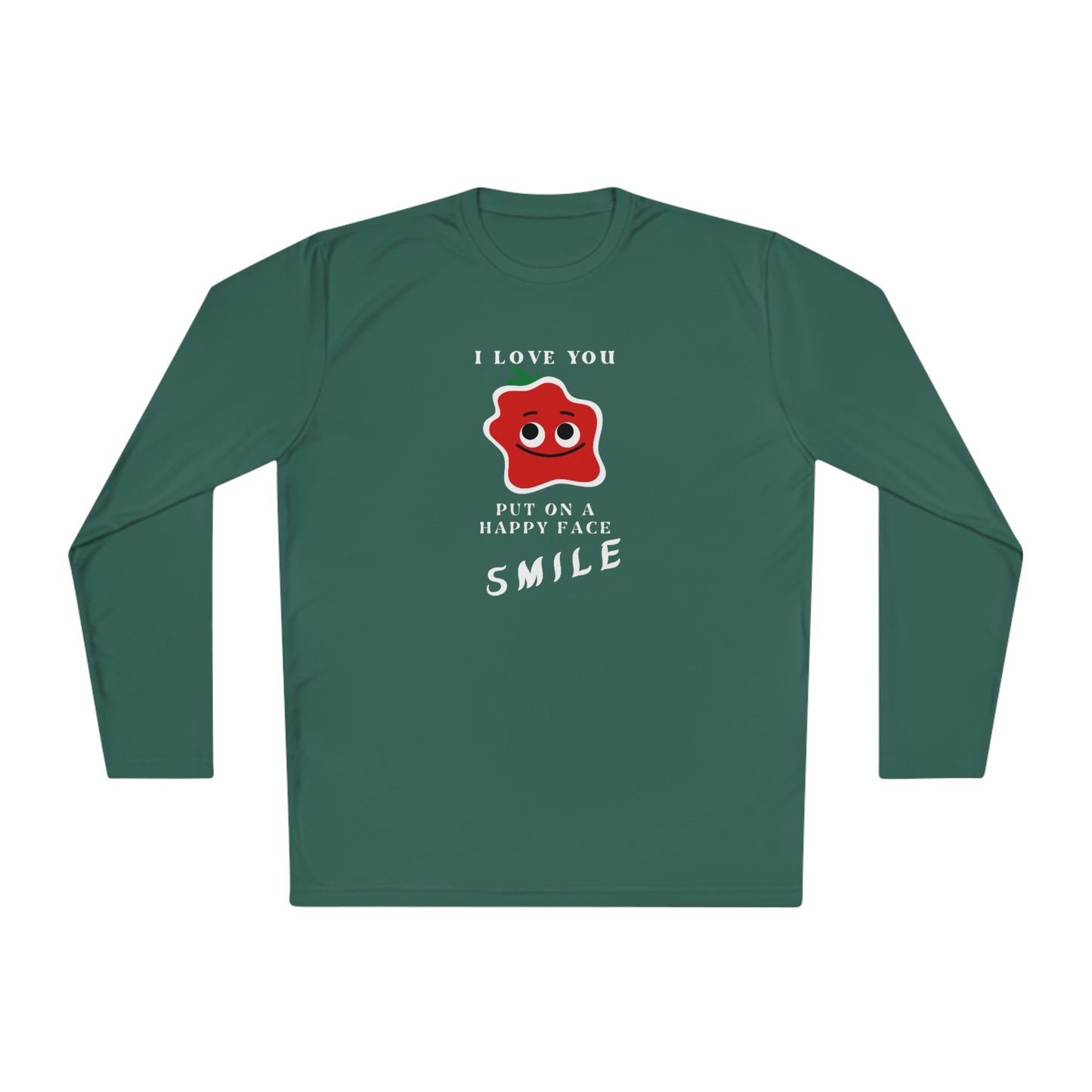 Smile Unisex Lightweight Long Sleeve Tee