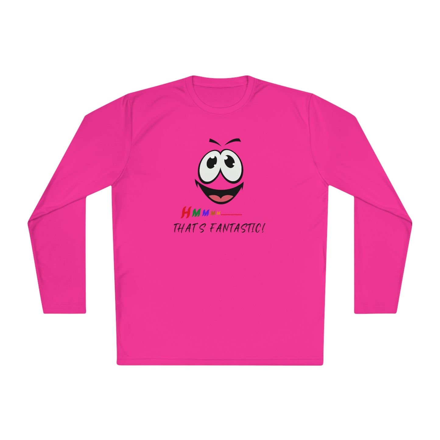 Hmmm, Unisex Lightweight Long Sleeve Tee