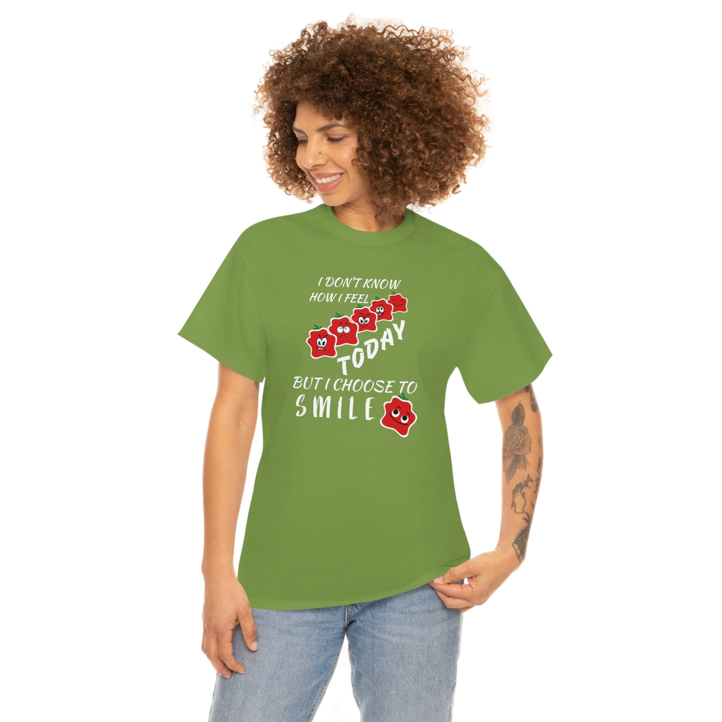 Smile Unisex Heavy Cotton Tee