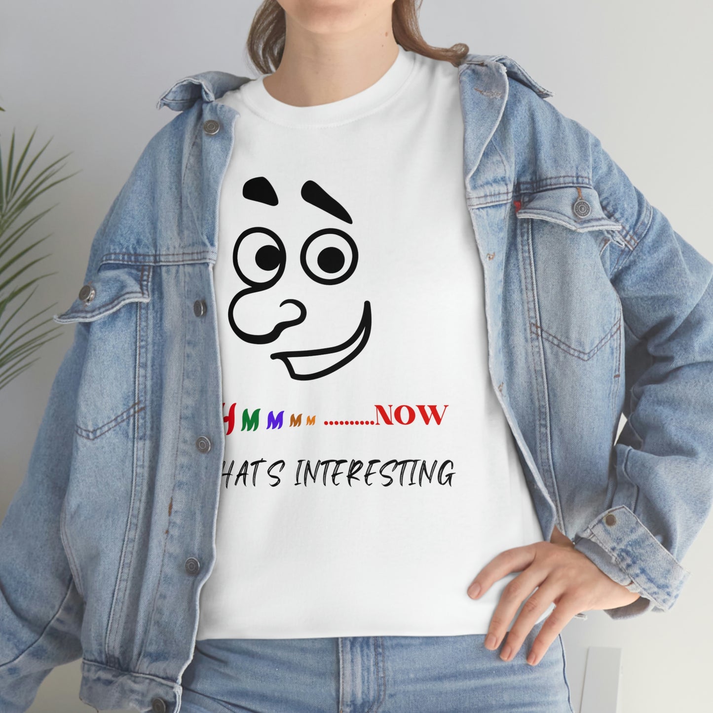 Hmmm... Now That's Interesting Unisex Heavy Cotton Tee