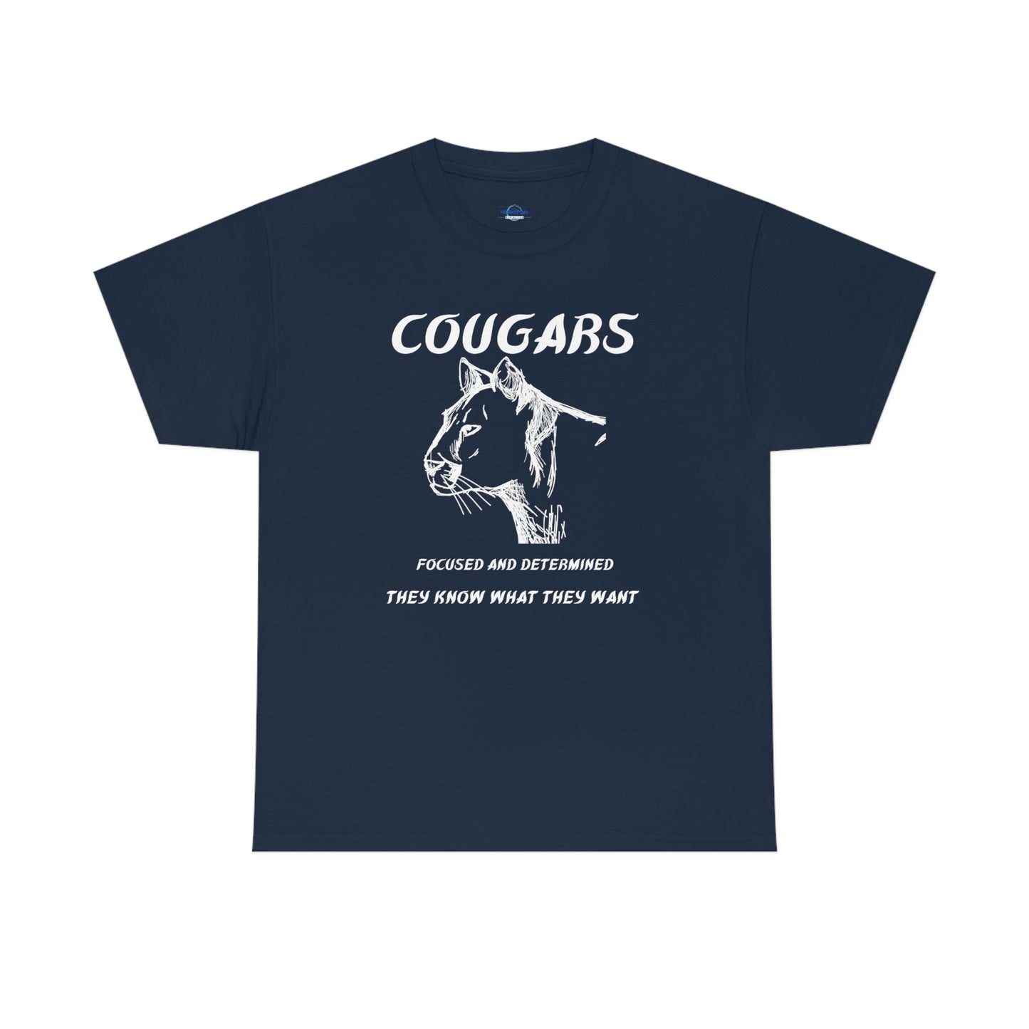 Cougars Unisex Heavy Cotton Tee