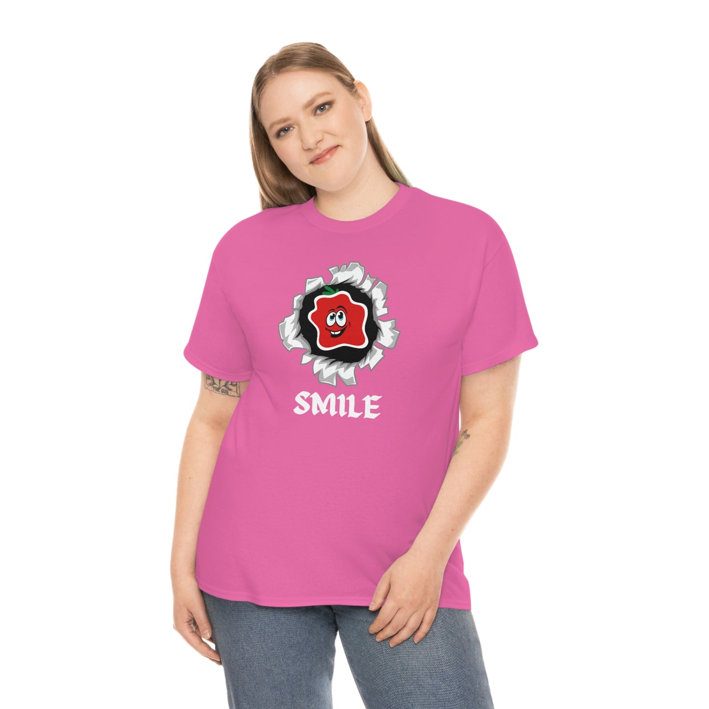 Smile Unisex Heavy Cotton Tee