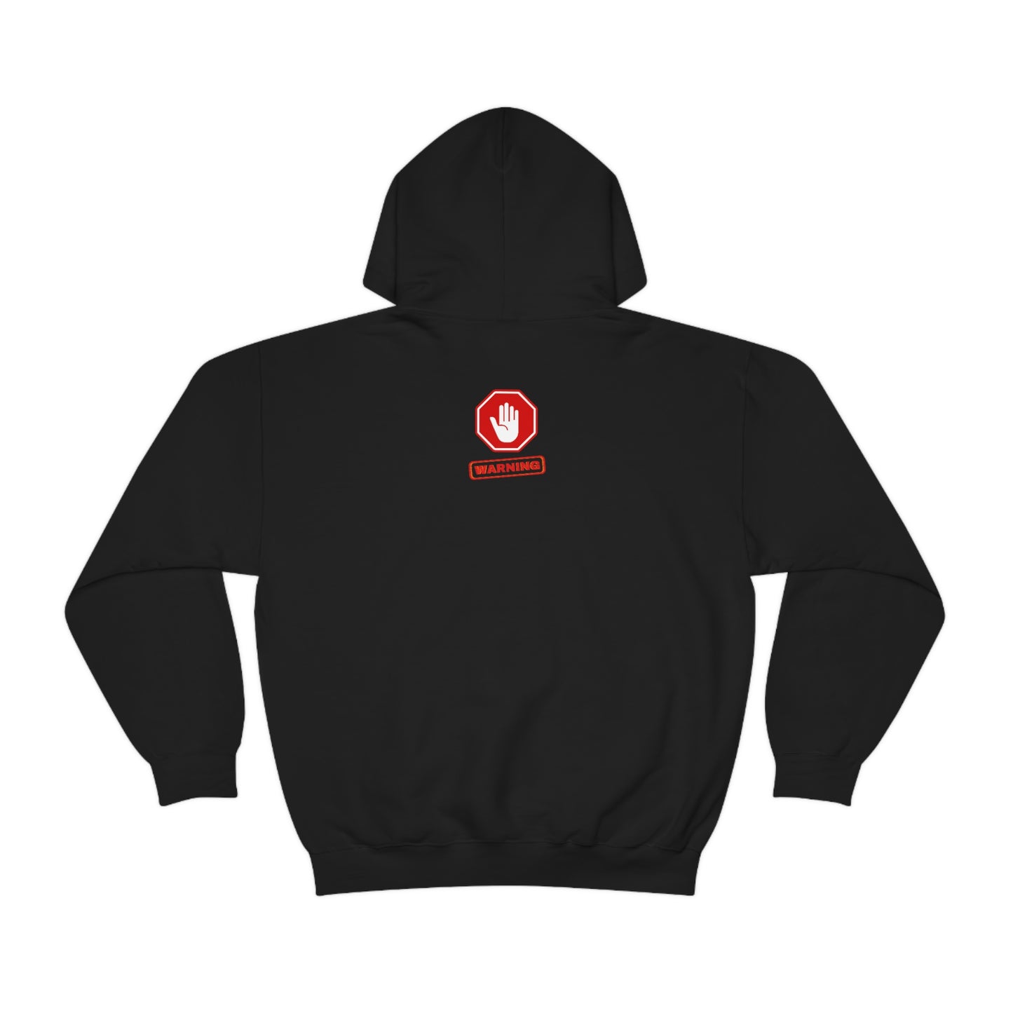 Warning, Unisex Heavy Blend™ Hooded Sweatshirt