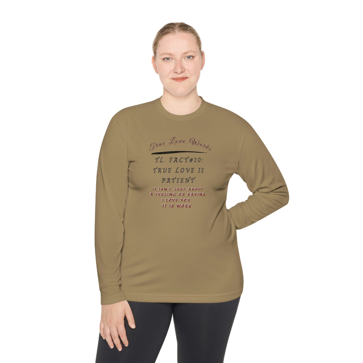 True Love, Unisex Lightweight Long Sleeve Tee