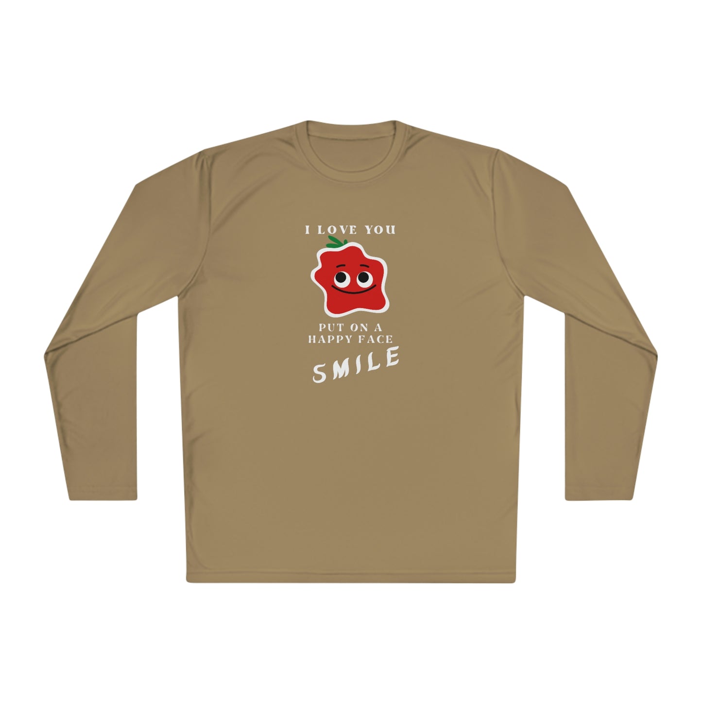 Smile Unisex Lightweight Long Sleeve Tee