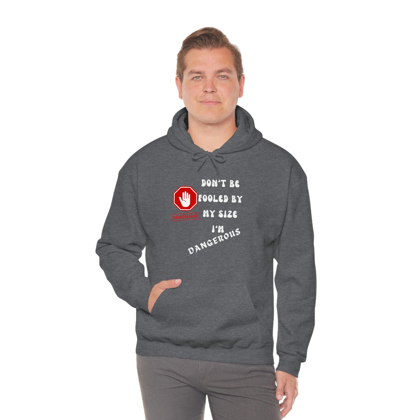 Warning, Unisex Heavy Blend™ Hooded Sweatshirt