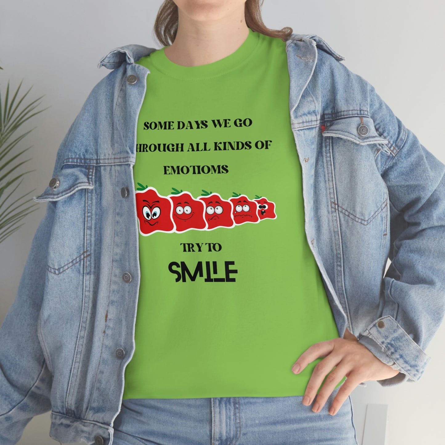 Smile Unisex Heavy Cotton Tee