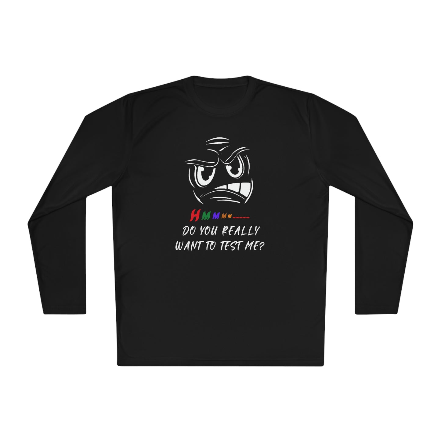 Hmmm, Unisex Lightweight Long Sleeve Tee