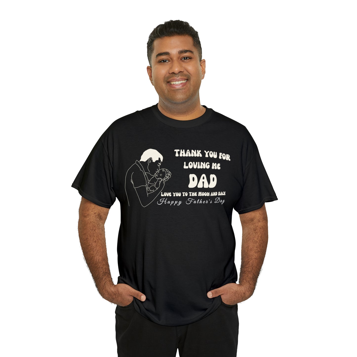 Exotic Print Father's Day Unisex Heavy Cotton Tee