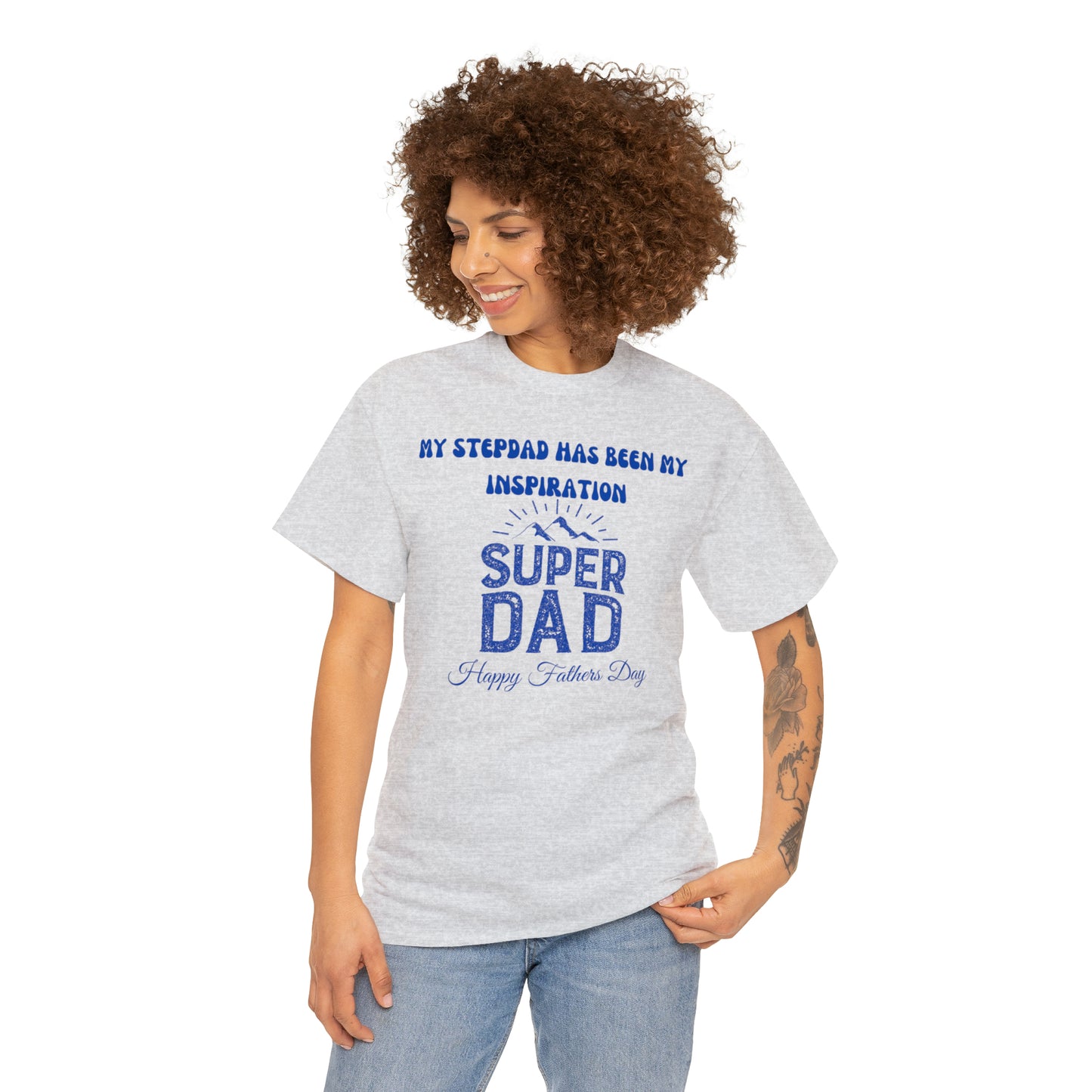 Exotic Print Fathers Day Unisex Heavy Cotton Tee