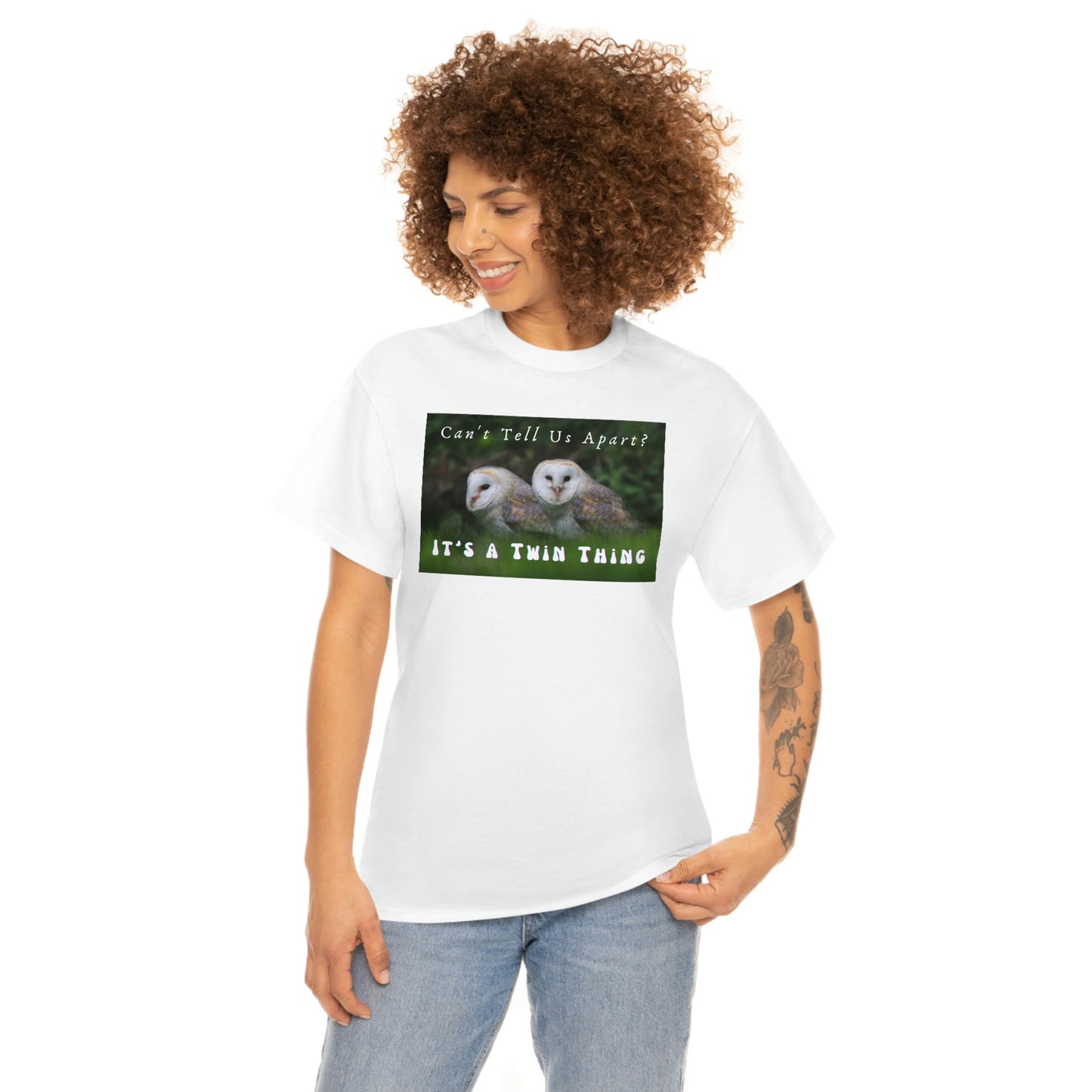 Twin, Unisex Heavy Cotton Tee