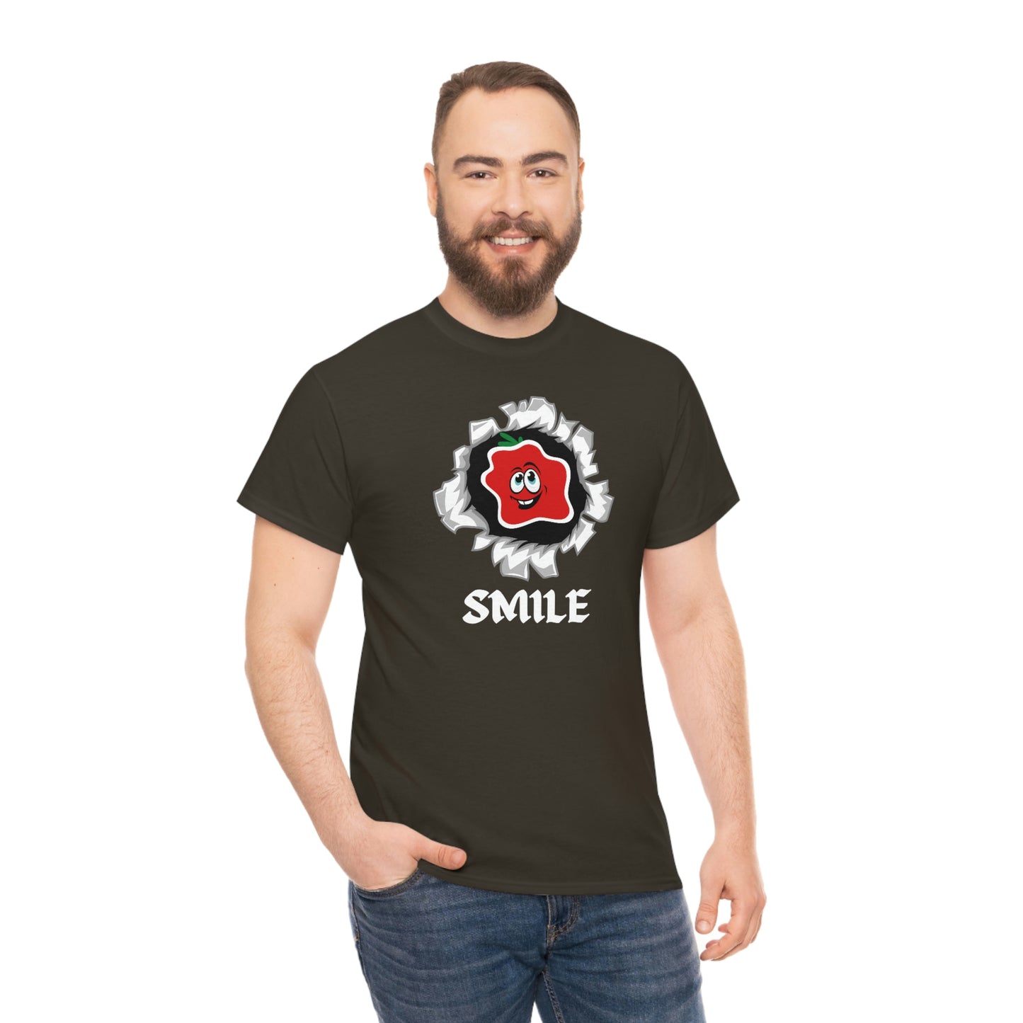 Smile Unisex Heavy Cotton Tee