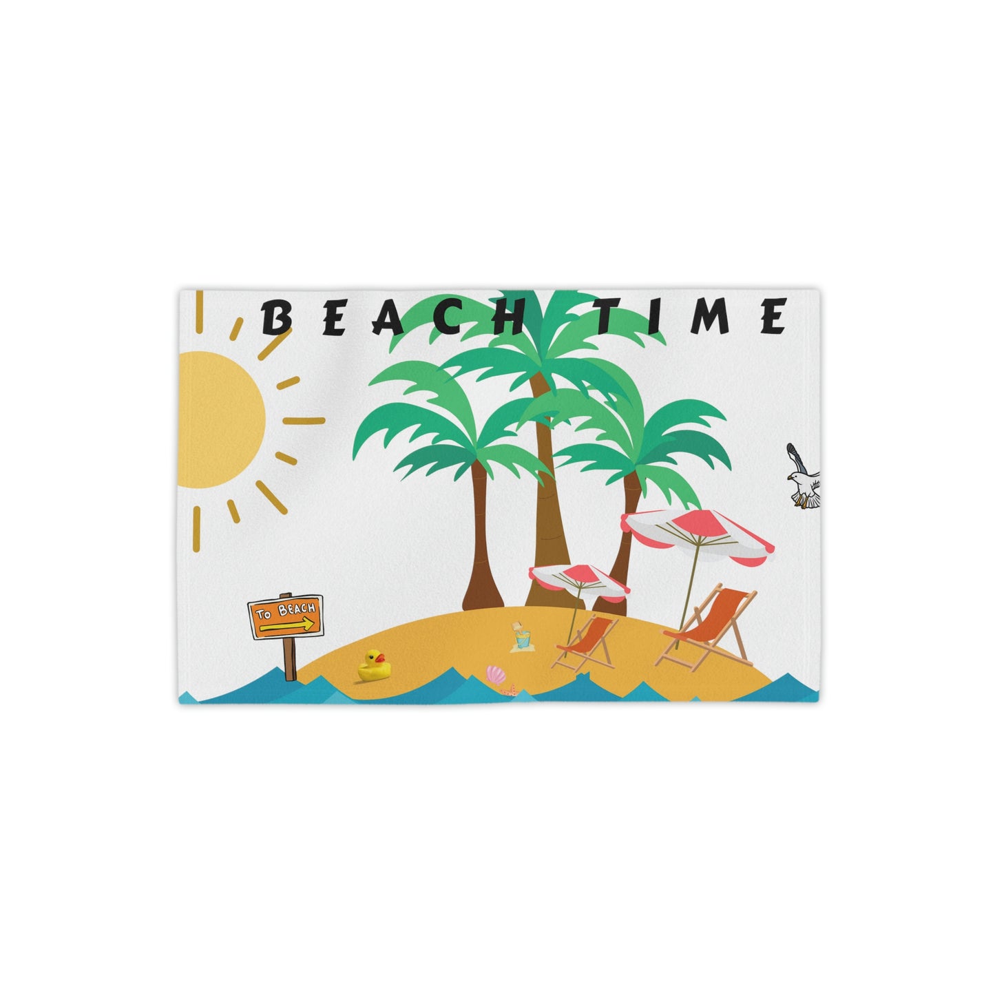 Beach Time Beach Towels