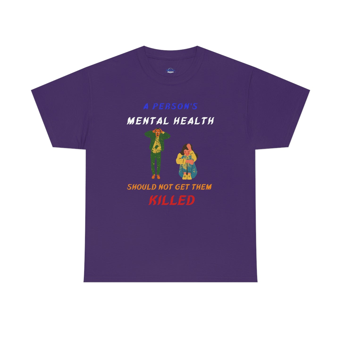 Mental Health Unisex Heavy Cotton Tee