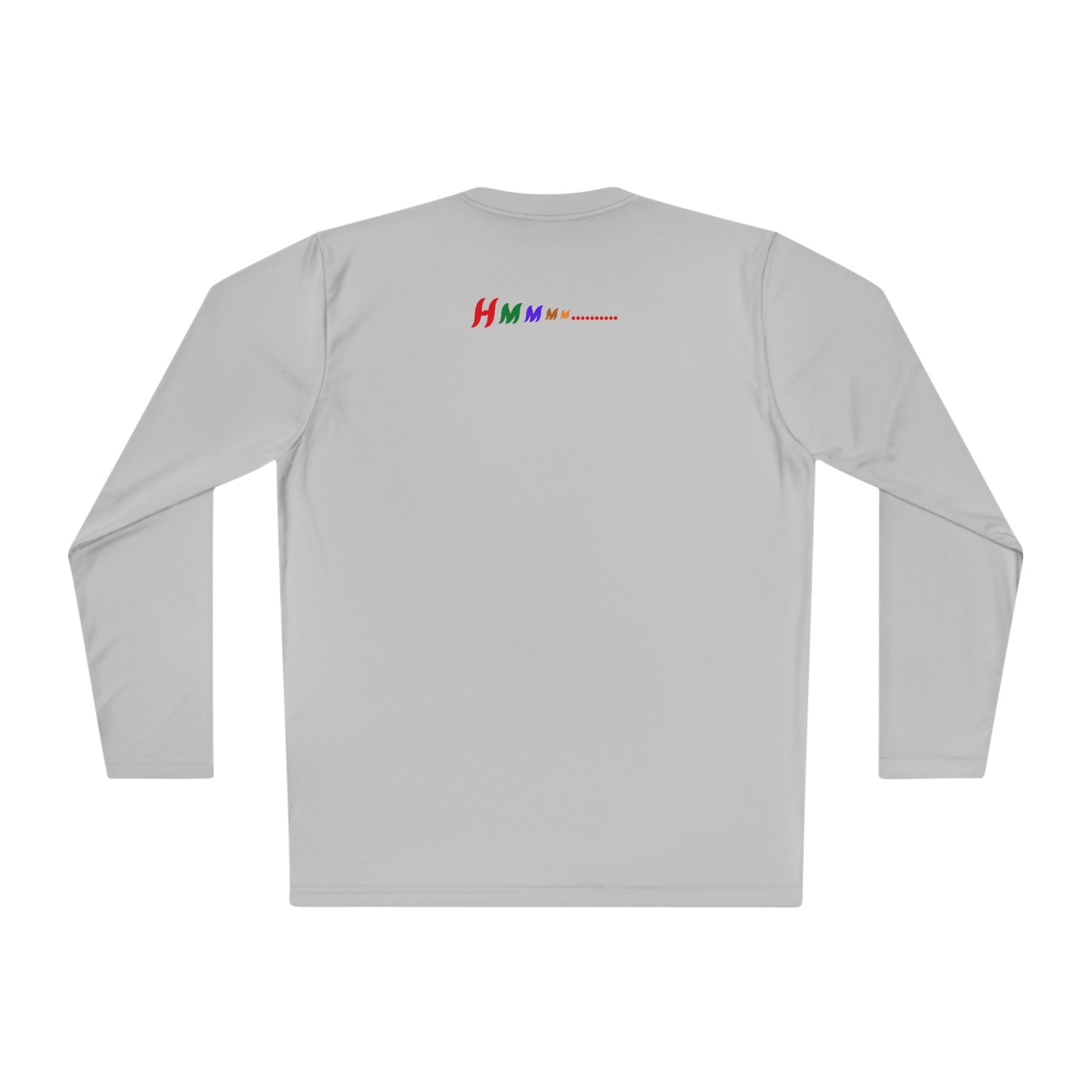 Hmmm, Unisex Lightweight Long Sleeve Tee