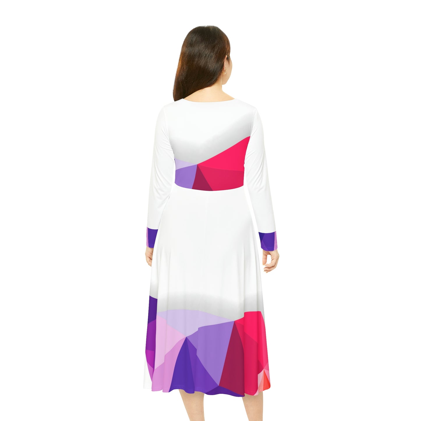 Women's Long Sleeve Dance Dress