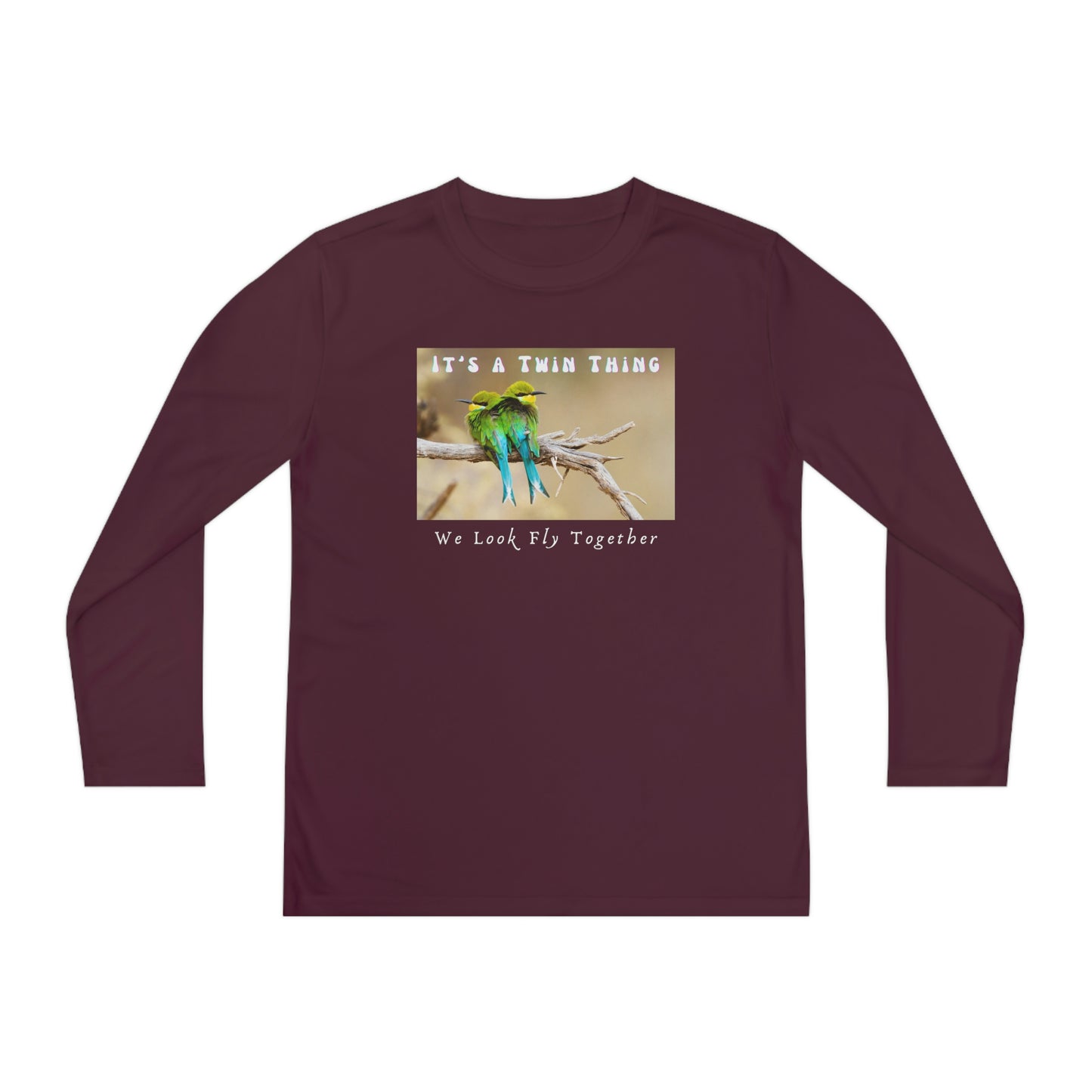 Twin, Youth Long Sleeve Competitor Tee