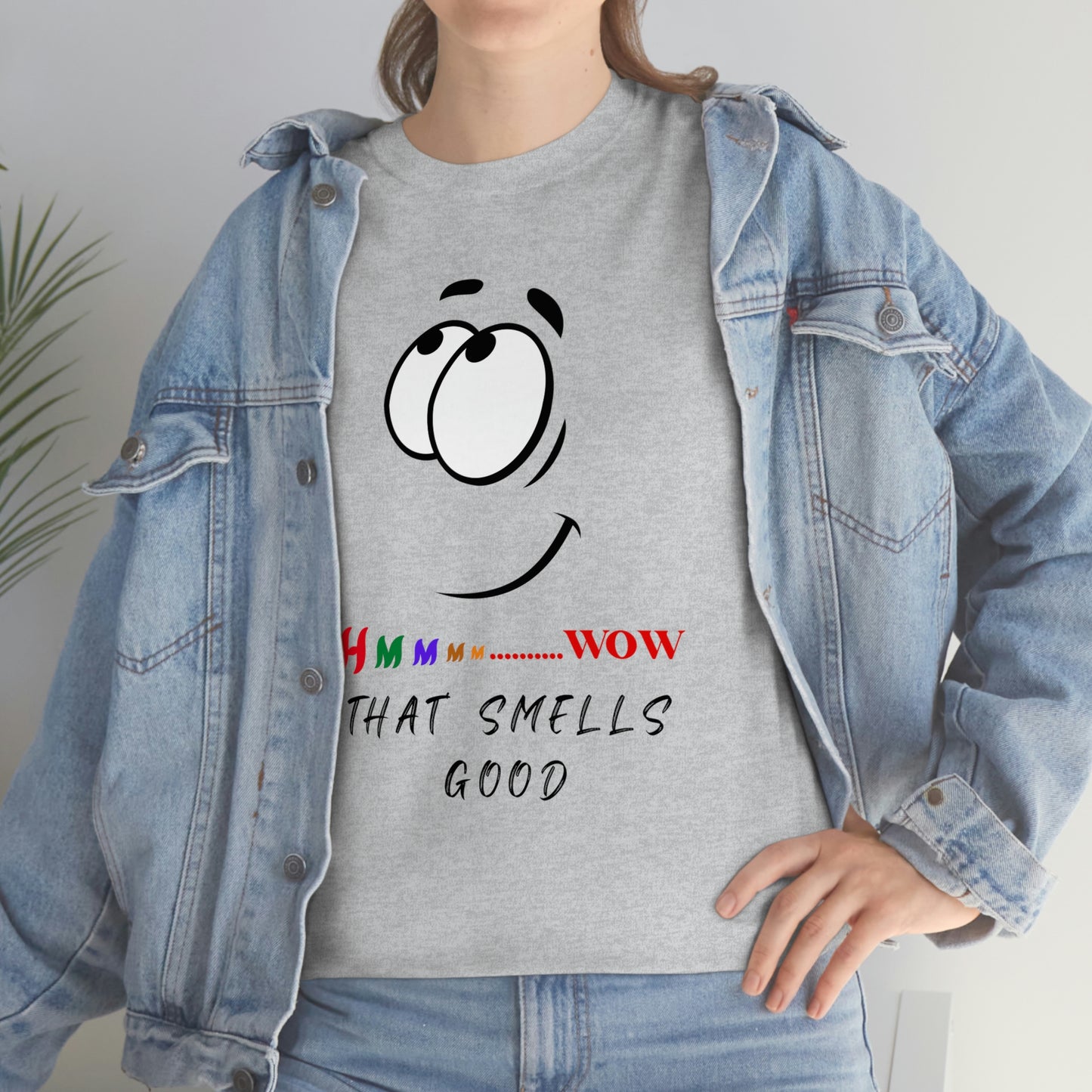 Hmmm... Wow, That Smells Good Unisex Heavy Cotton Tee