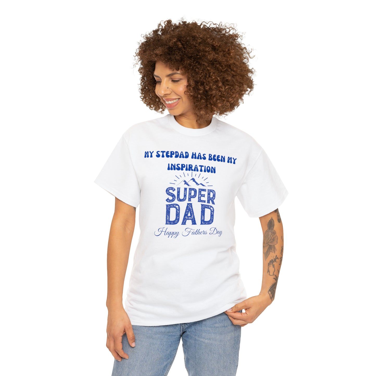 Exotic Print Fathers Day Unisex Heavy Cotton Tee