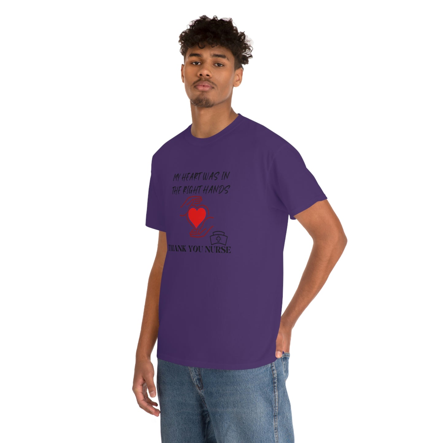 Medical, CVICU, EKG, Unisex Heavy Cotton Tee