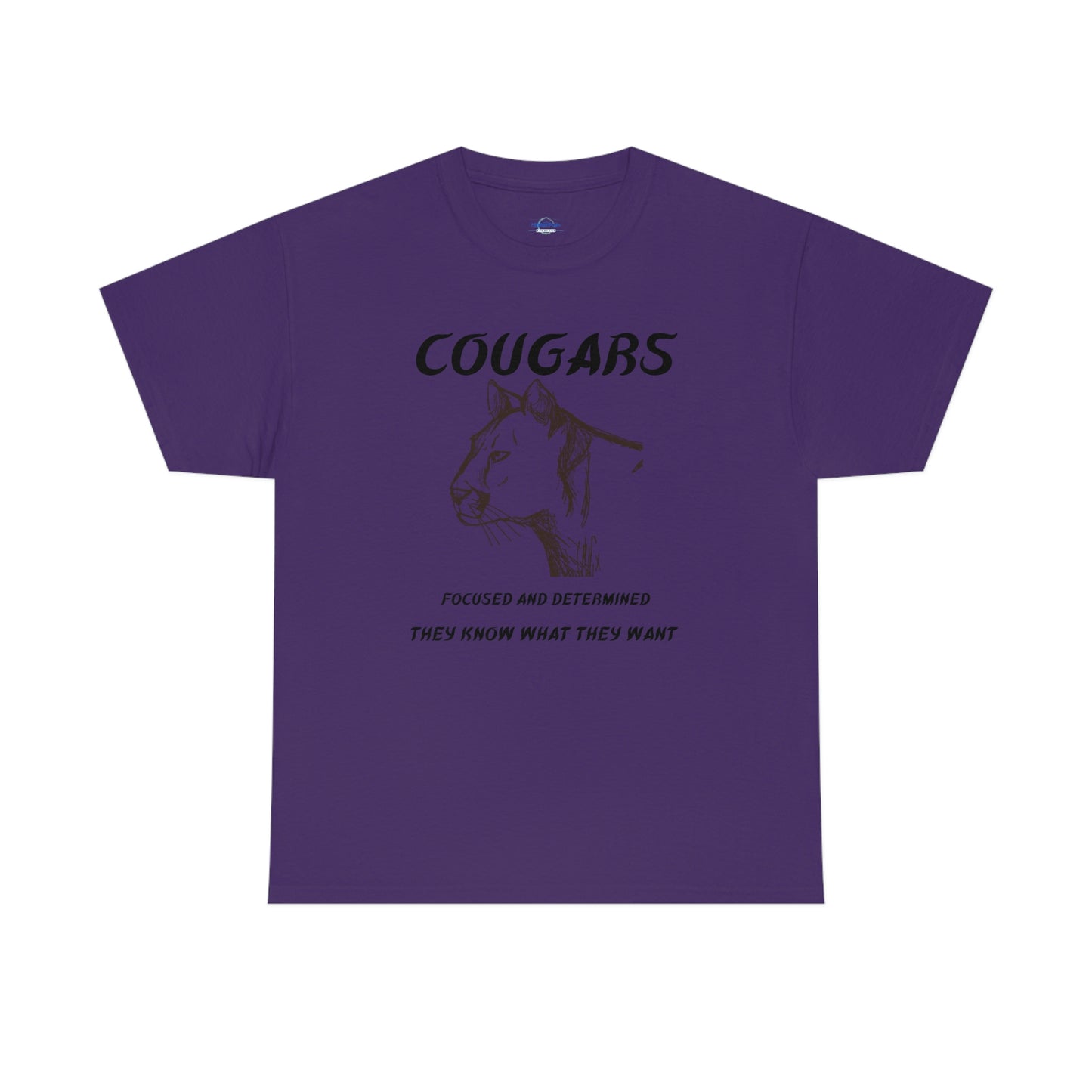 Cougars Unisex Heavy Cotton Tee