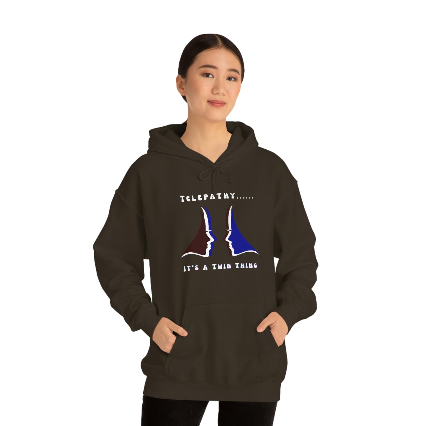 Twin, Unisex Heavy Blend™ Hooded Sweatshirt