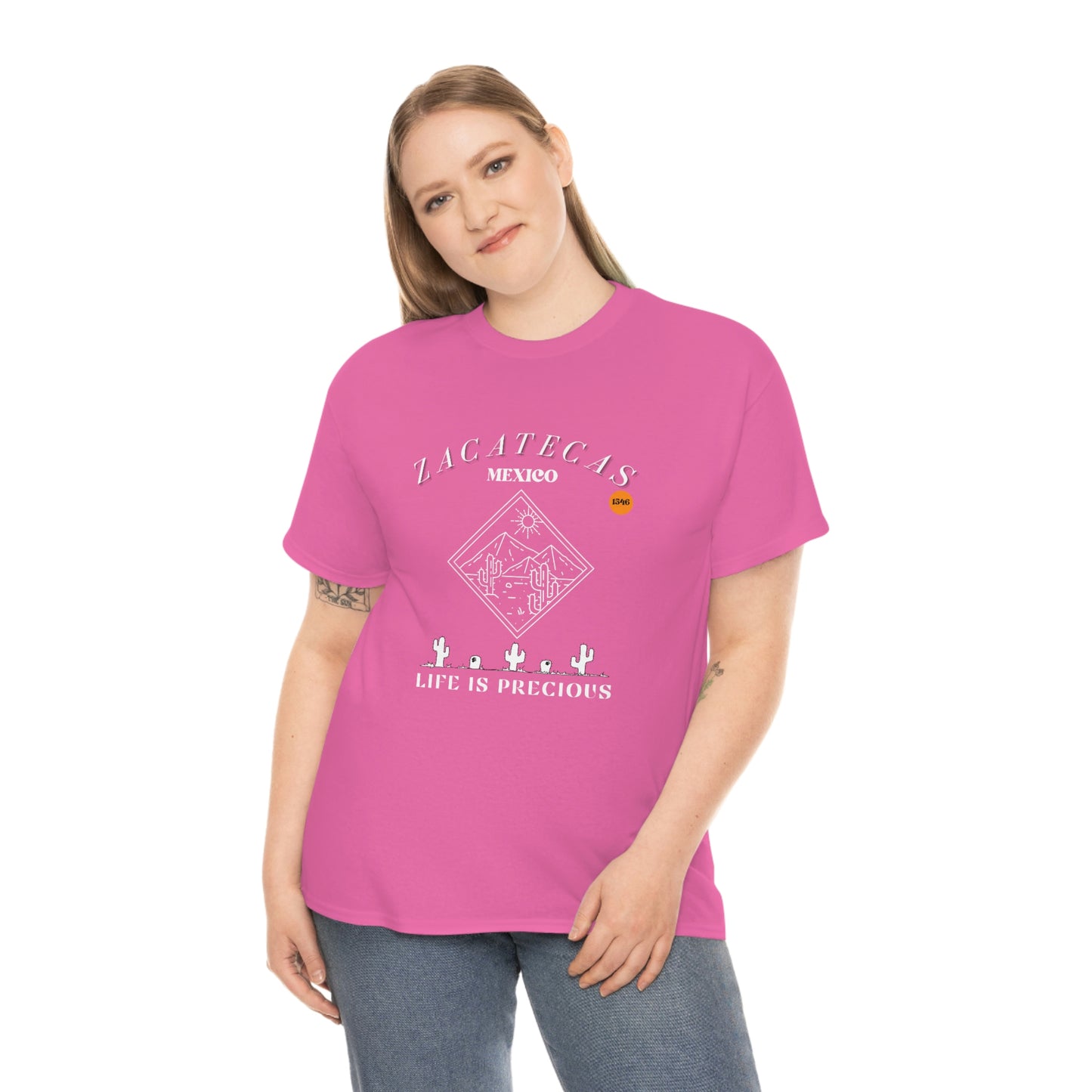 Zacatecas Unisex Heavy Cotton Tee