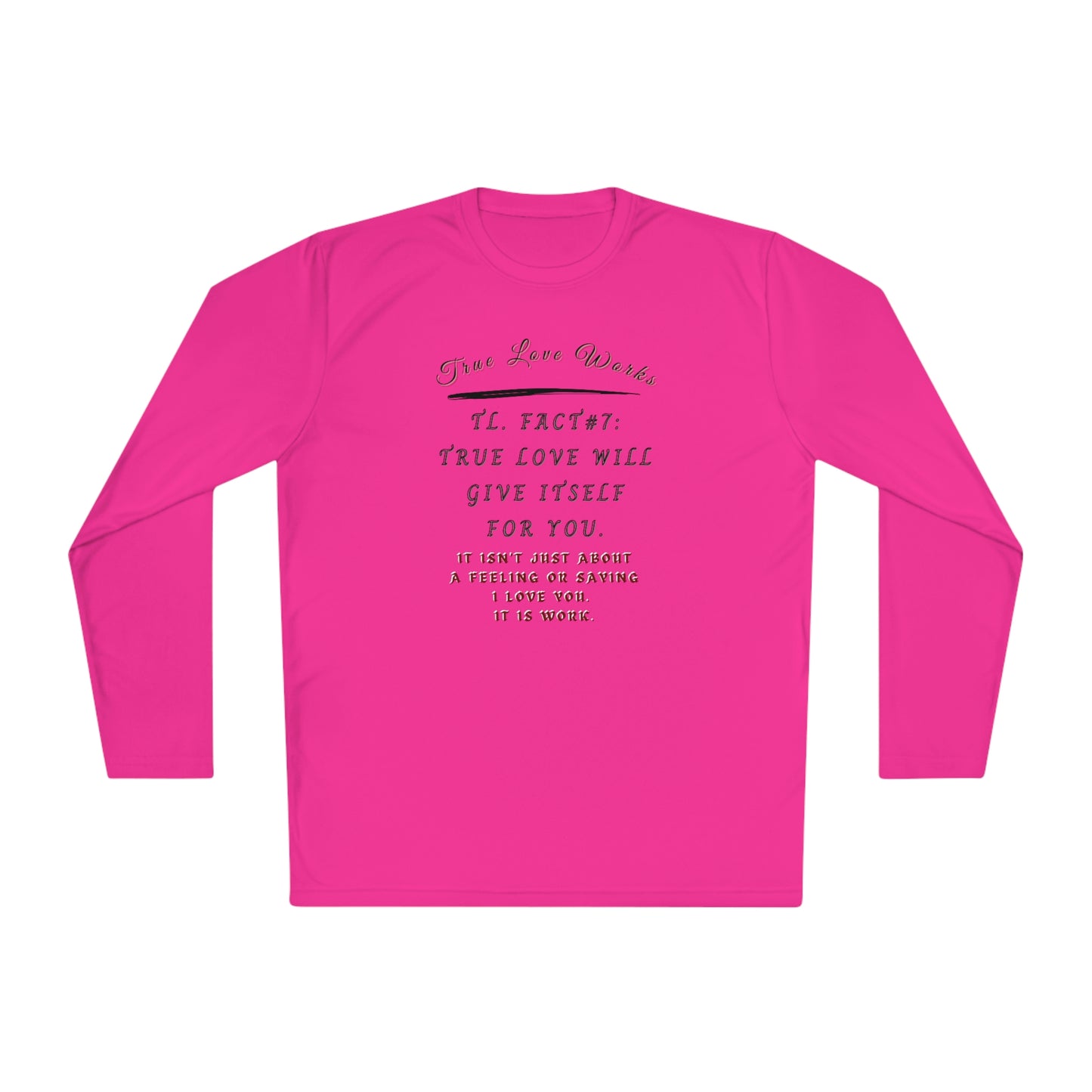 True Love, Unisex Lightweight Long Sleeve Tee