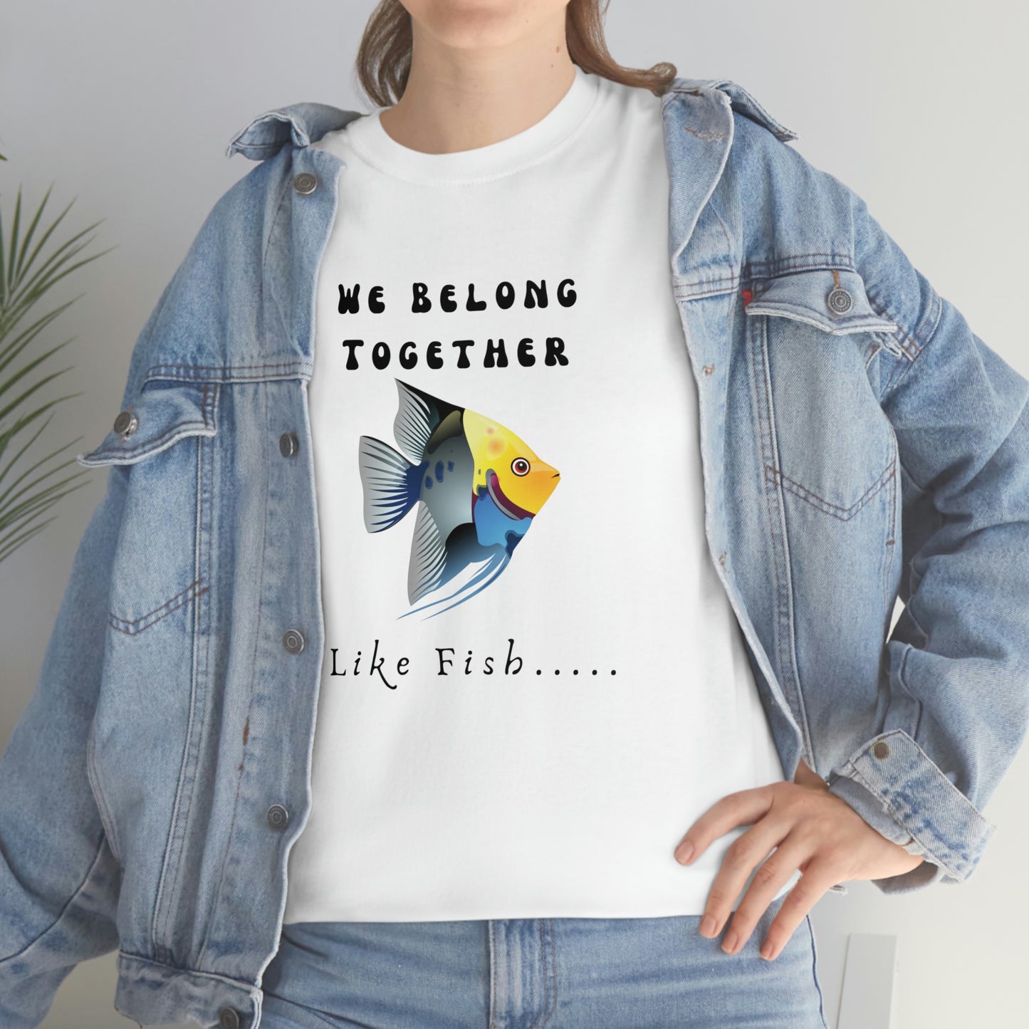 Stronger Together, Love, Unisex Heavy Cotton Tee