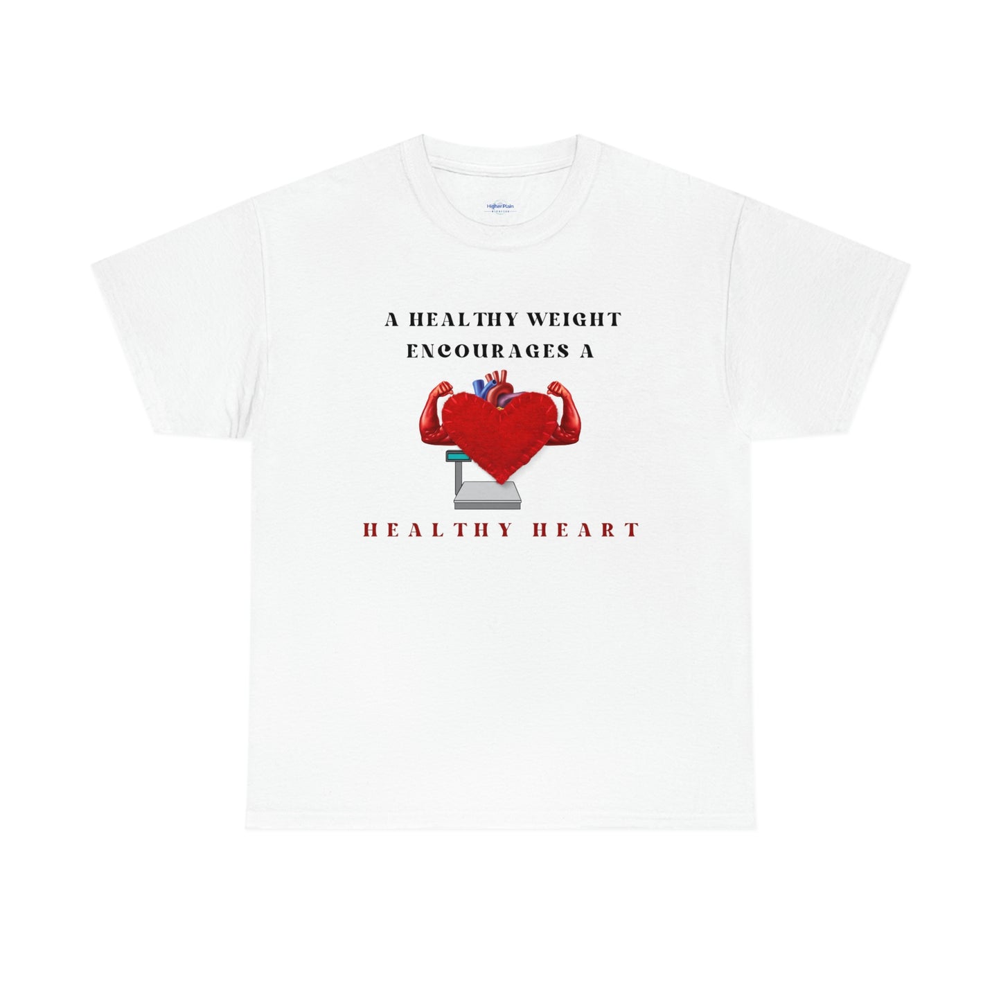 Healthy Weight Healthy Heart Unisex Heavy Cotton Tee