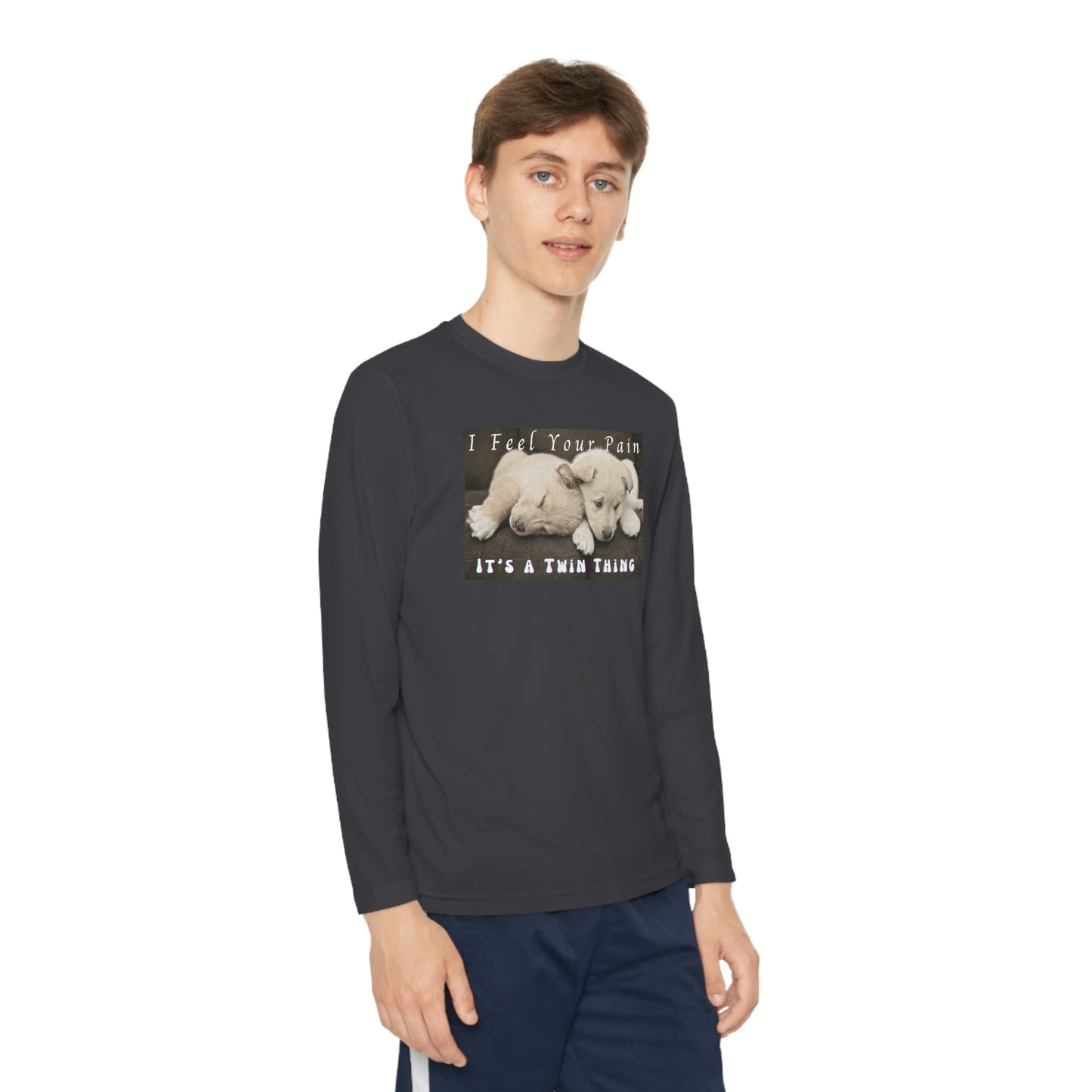 Twin, Youth Long Sleeve Competitor Tee