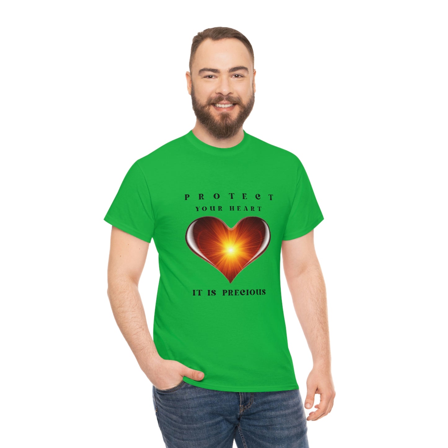 Protect Your Heart Unisex Heavy Cotton Tee