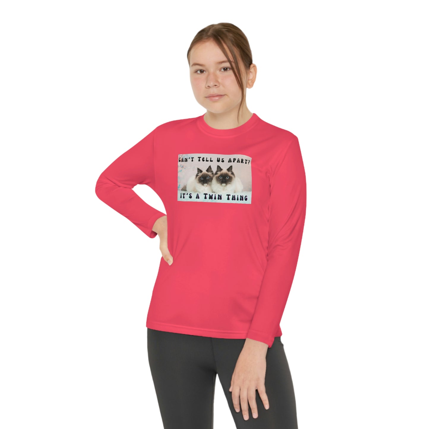 Twin, Youth Long Sleeve Competitor Tee