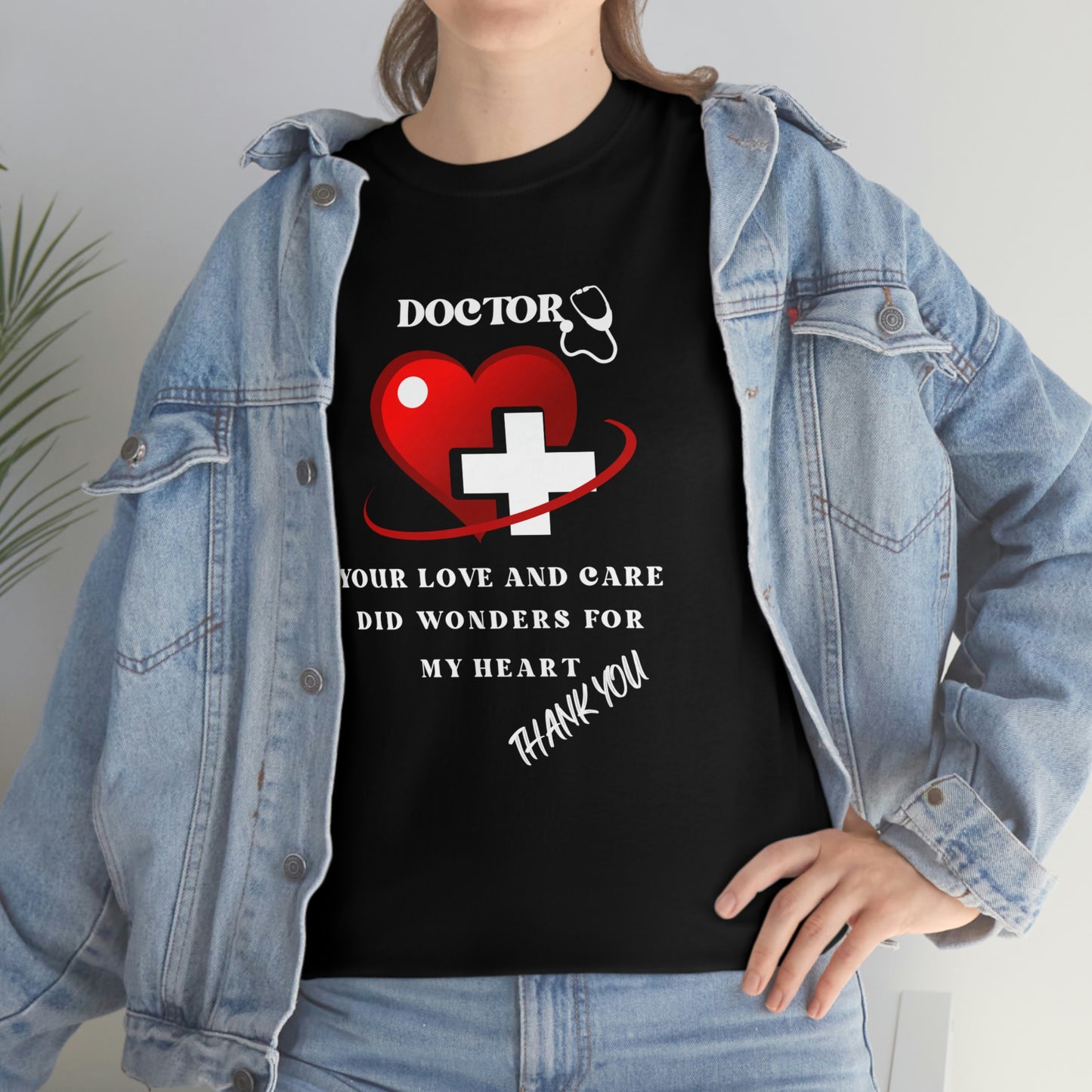 Medical, CVICU, EKG, Unisex Heavy Cotton Tee