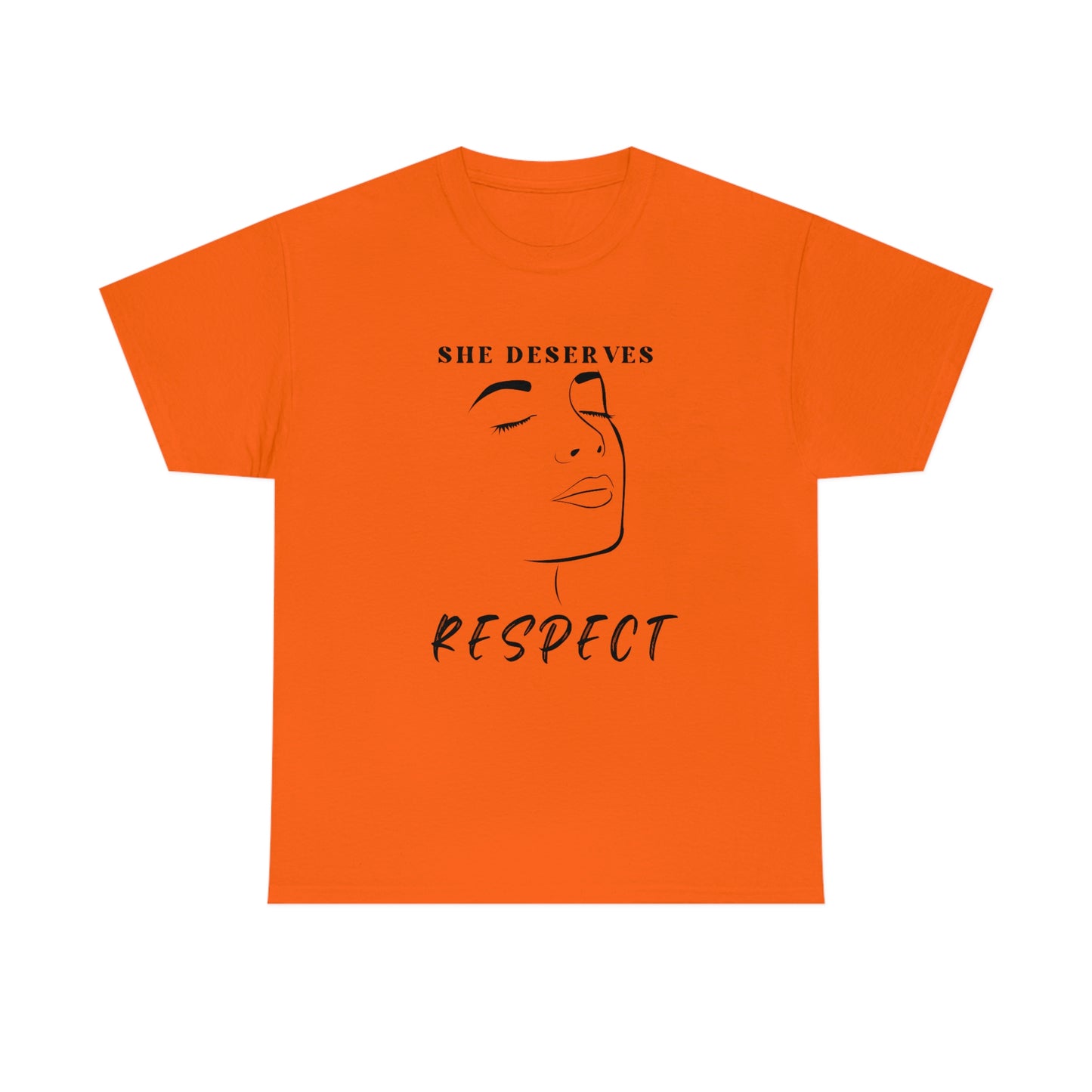 Respect Unisex Heavy Cotton Tee