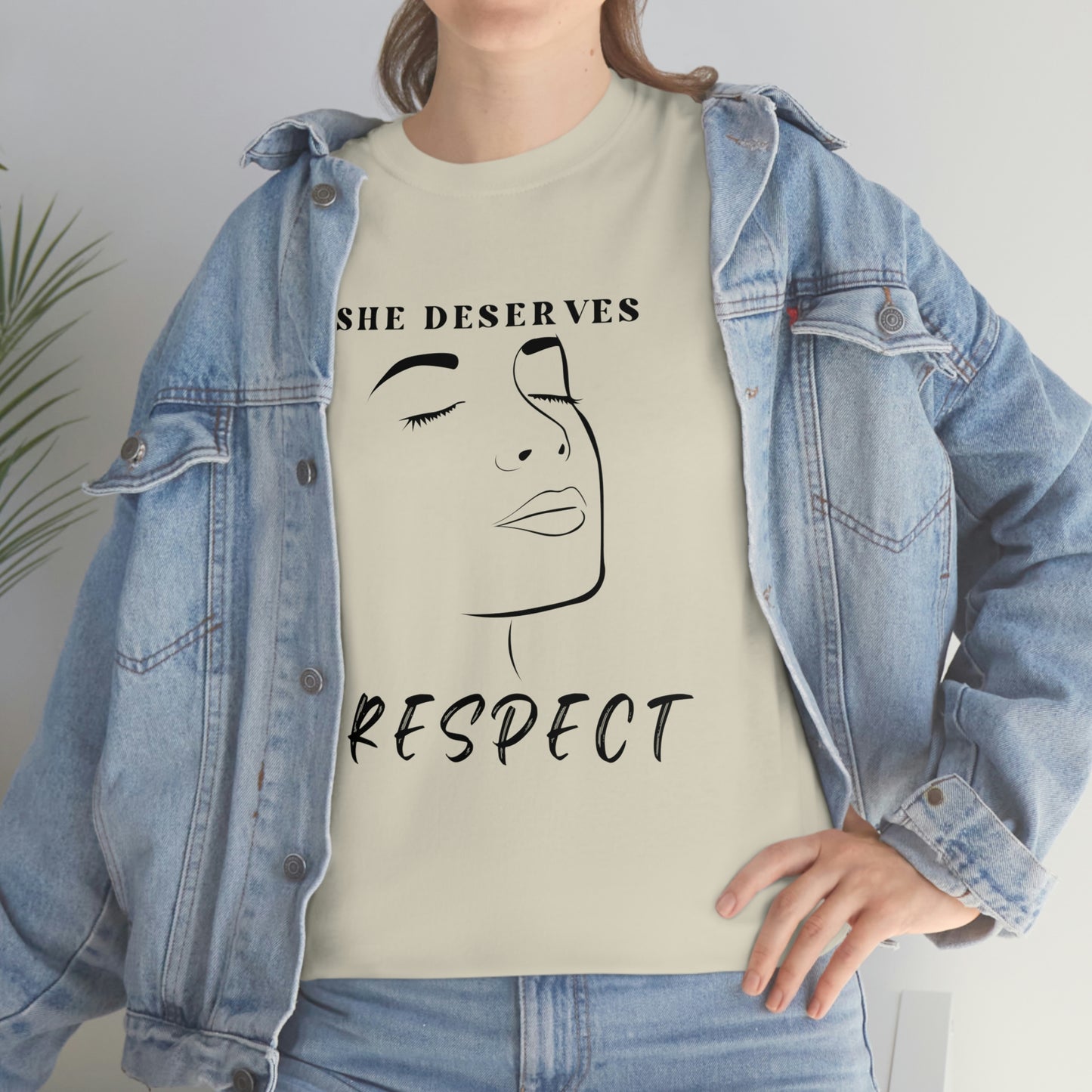 Respect Unisex Heavy Cotton Tee